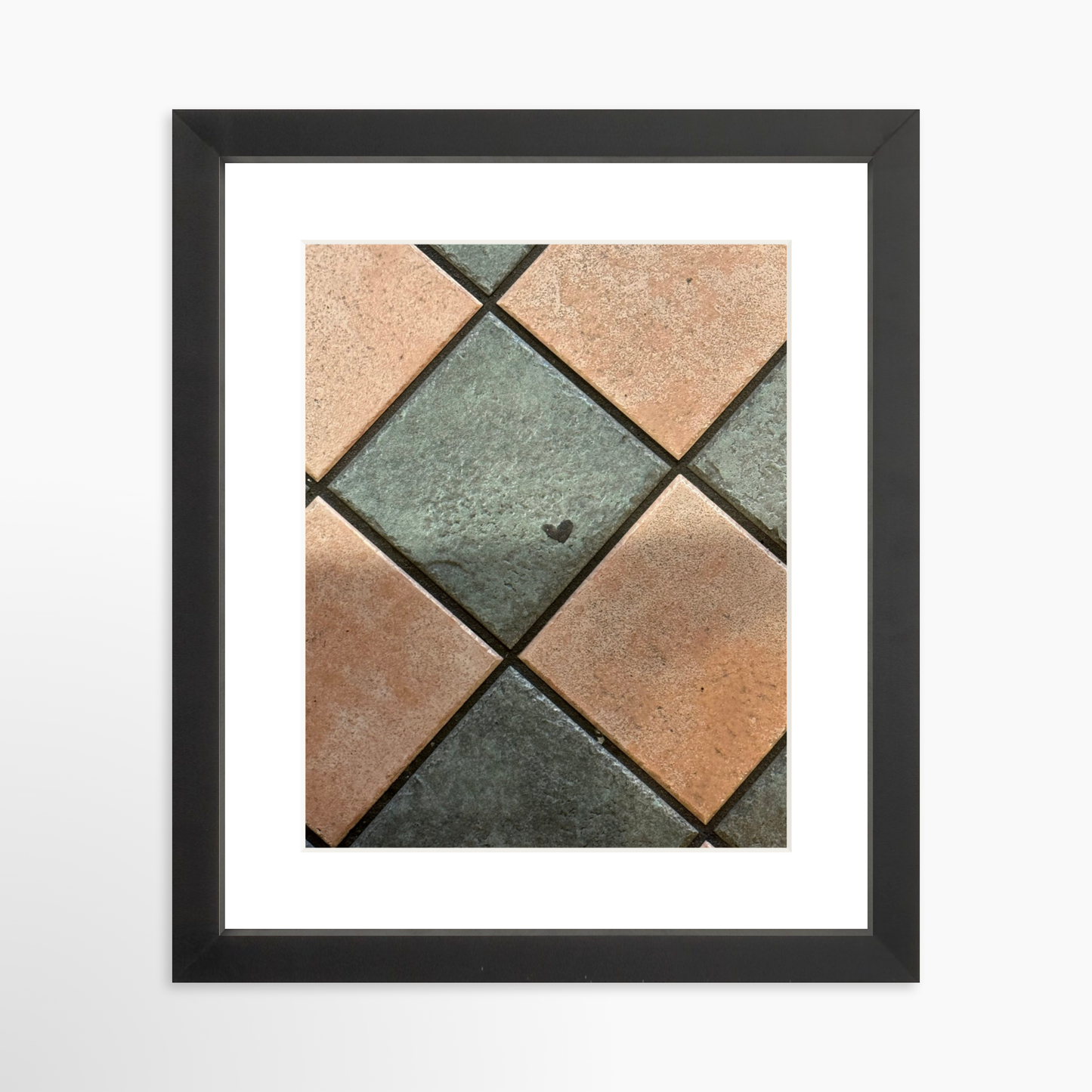 8" x  10" / Black / Mat
