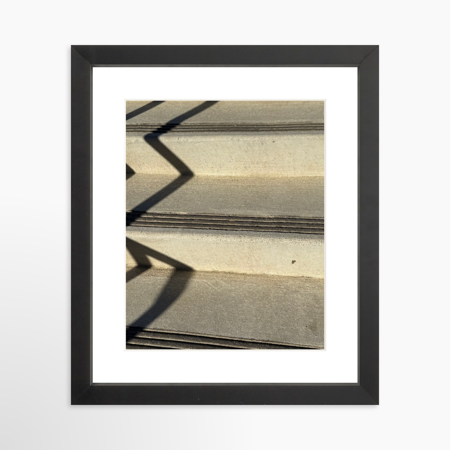 8" x  10" / Black / Mat