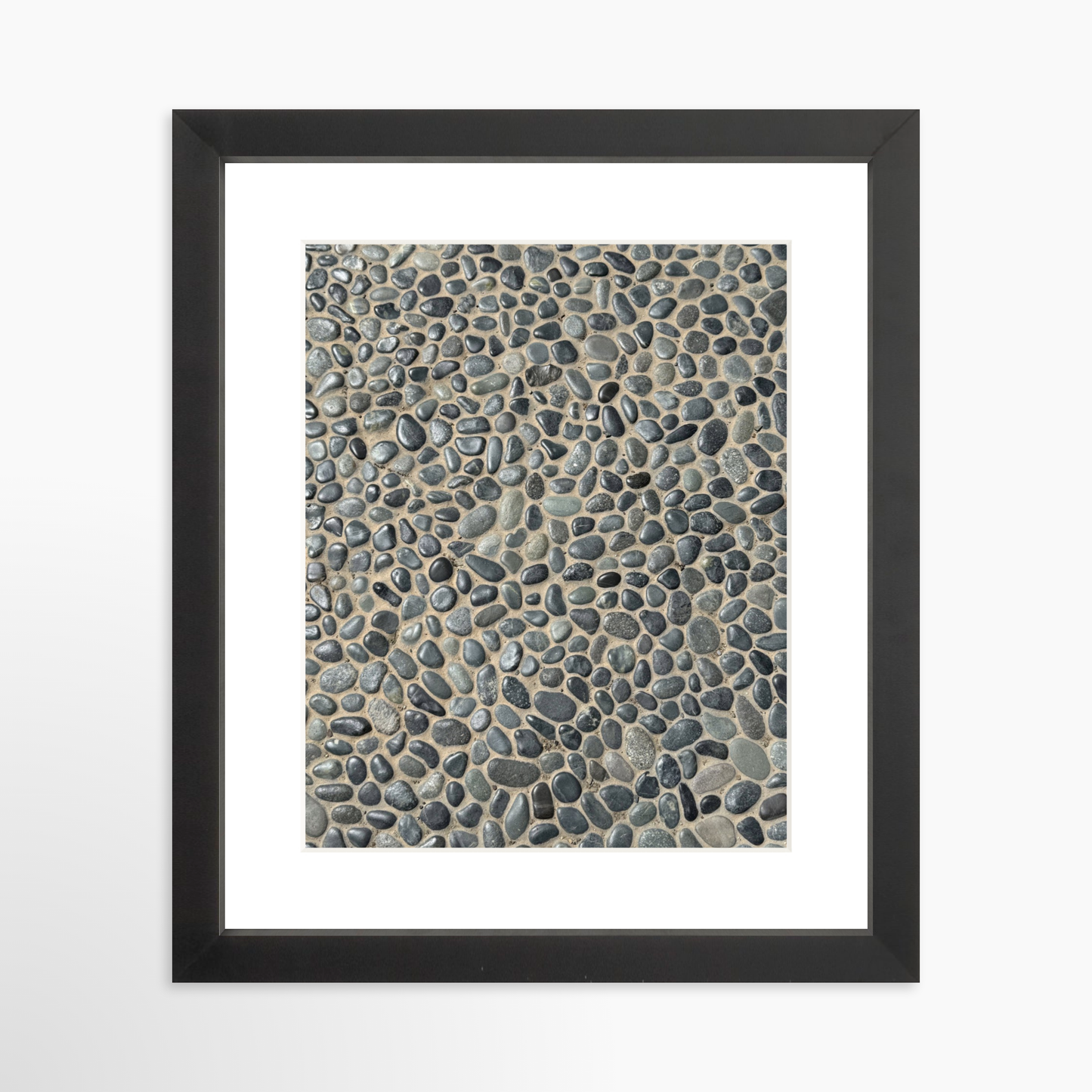 8" x  10" / Black / Mat