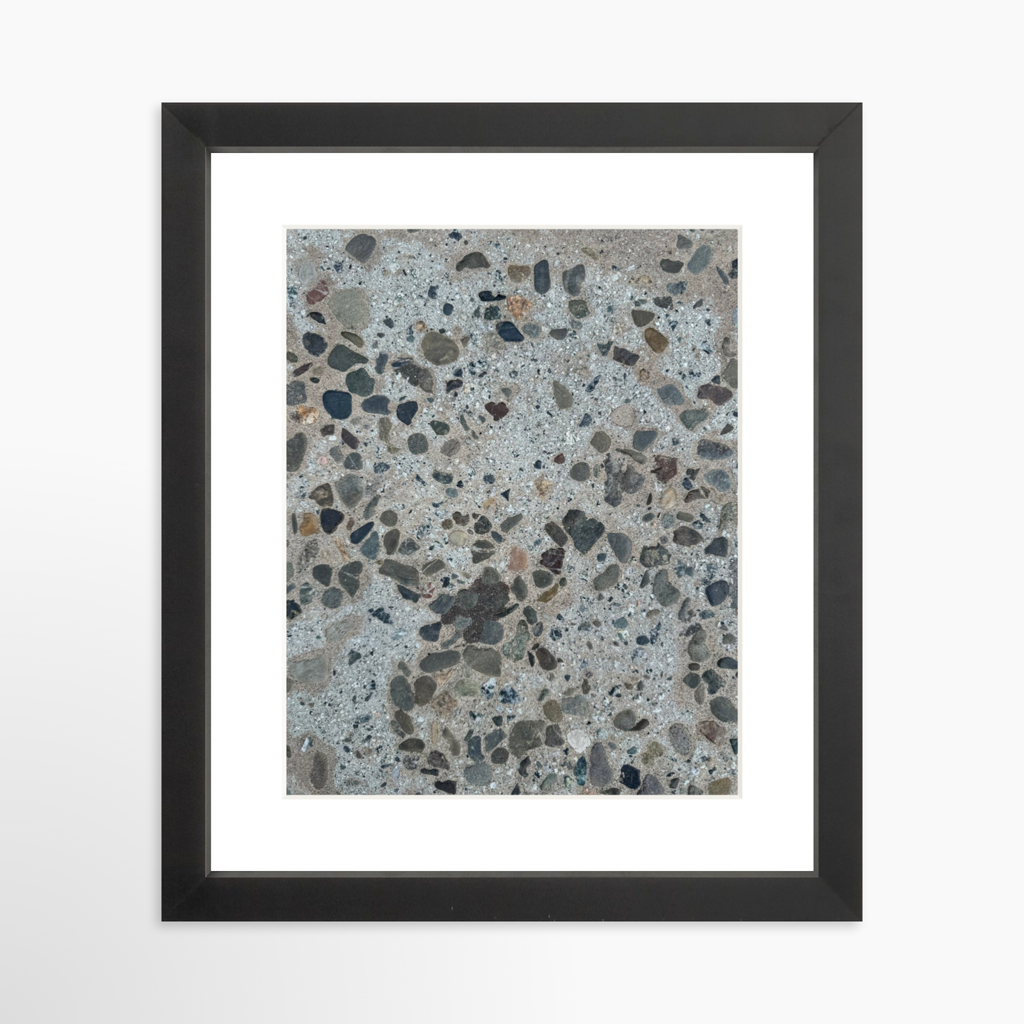 8" x  10" / Black / Mat