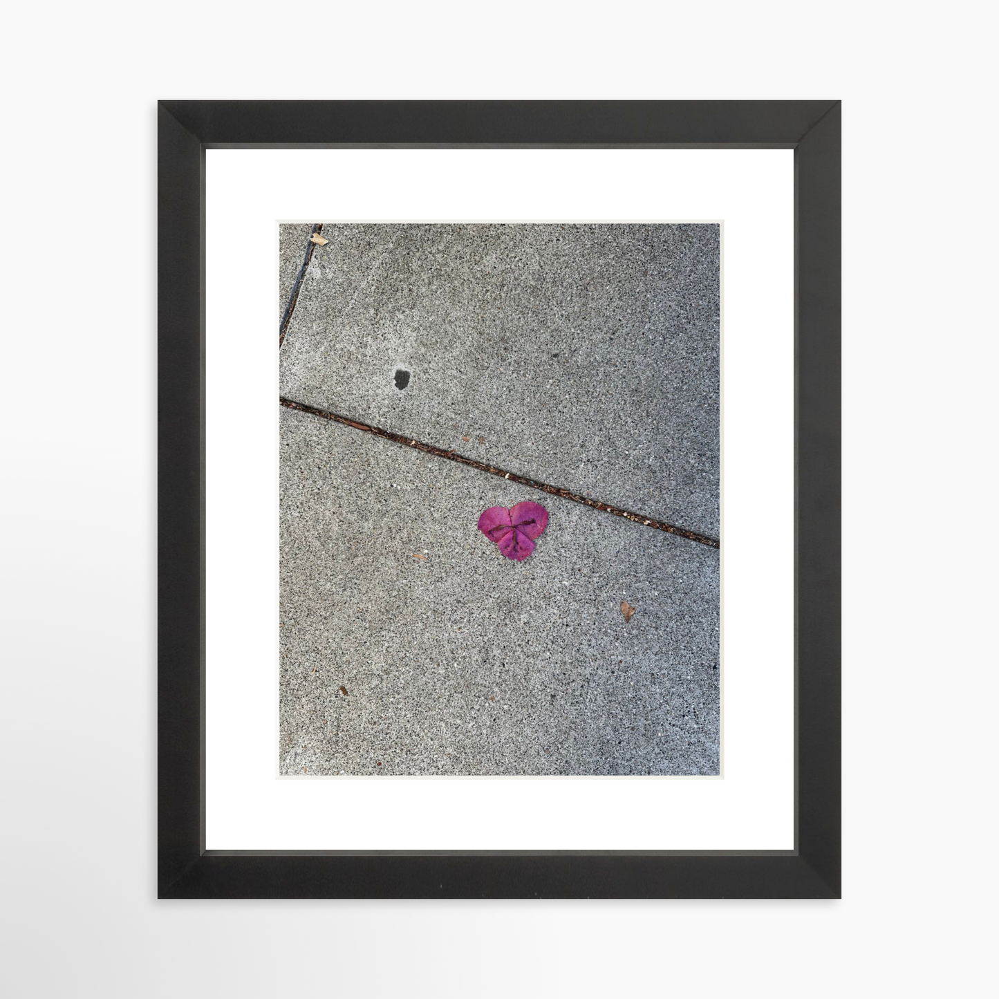 8" x  10" / Black / Mat