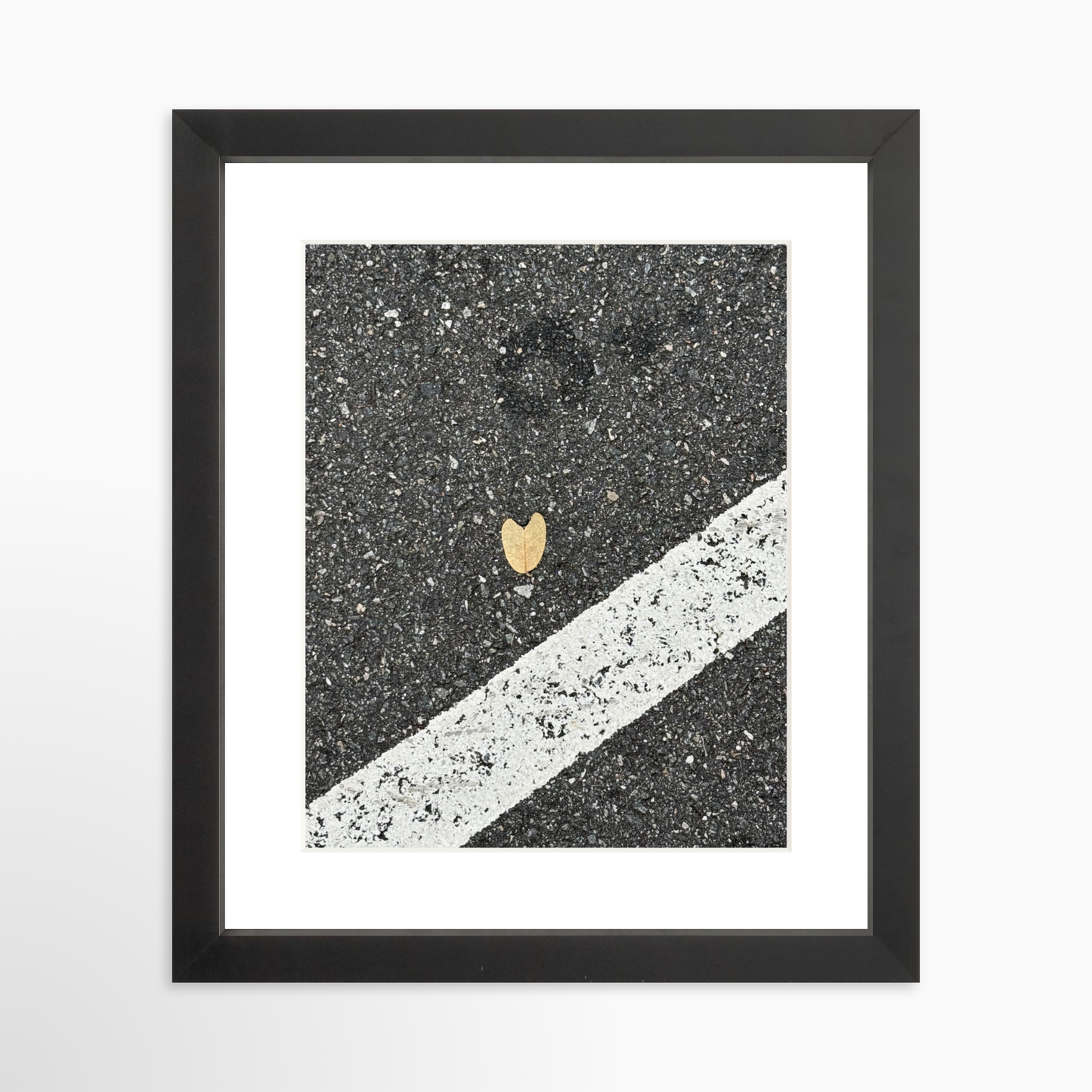8" x  10" / Black / Mat