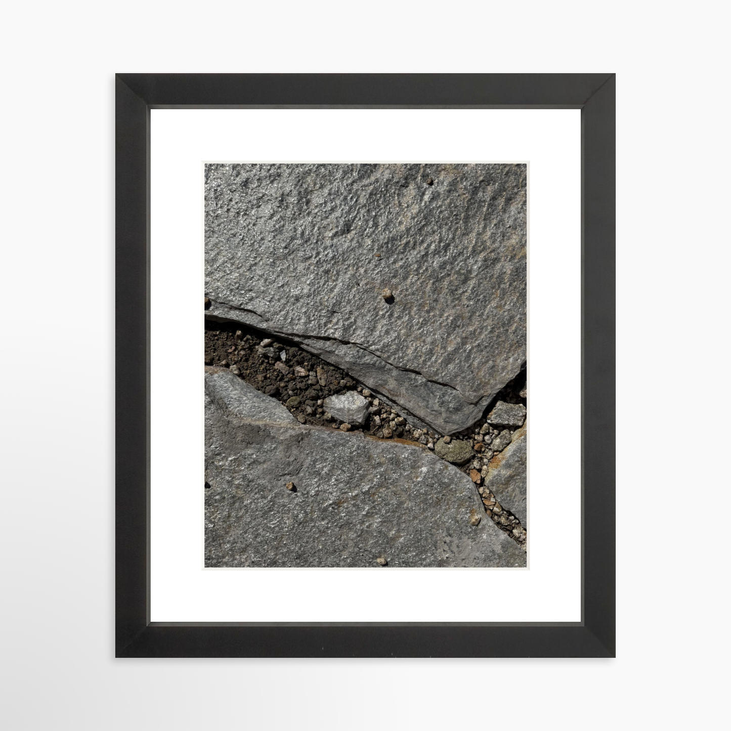 8" x  10" / Black / Mat