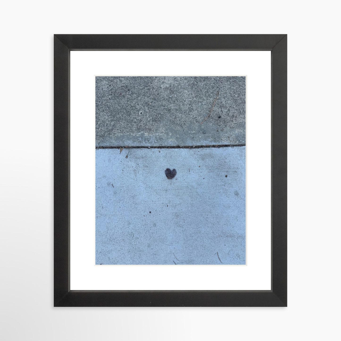 8" x  10" / Black / Mat