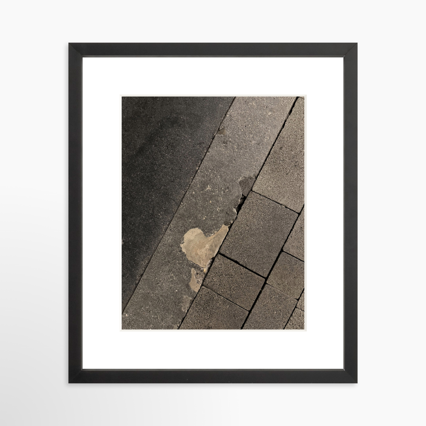 11" x 14" / Black / Mat