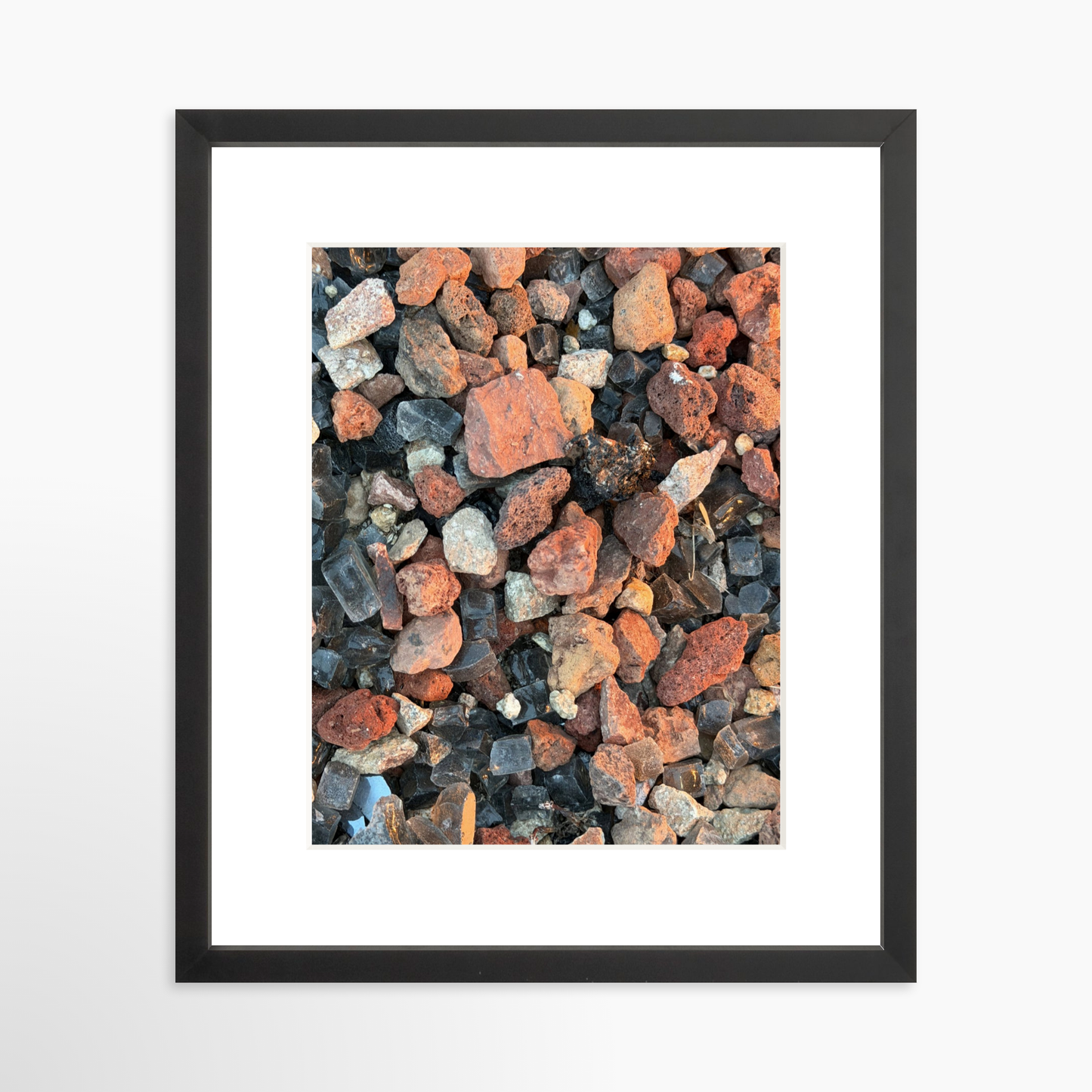 11" x 14" / Black / Mat