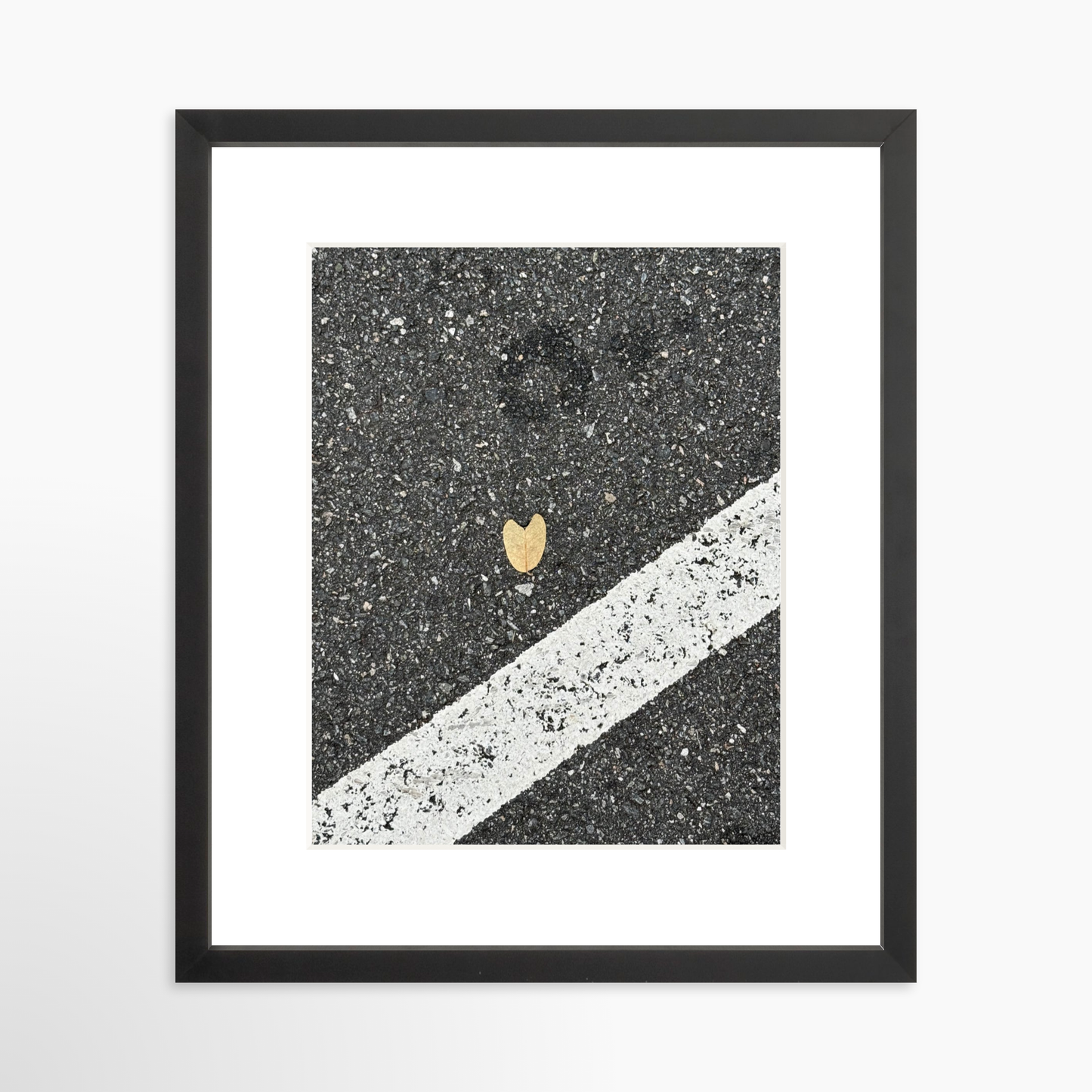 11" x 14" / Black / Mat