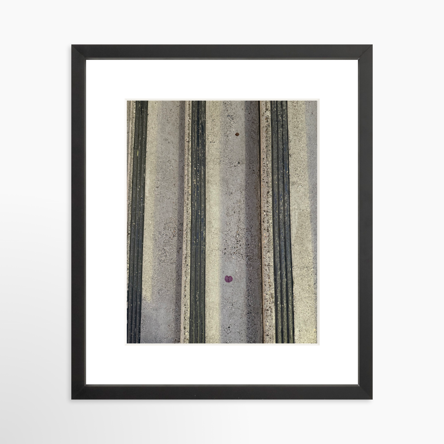 11" x 14" / Black / Mat