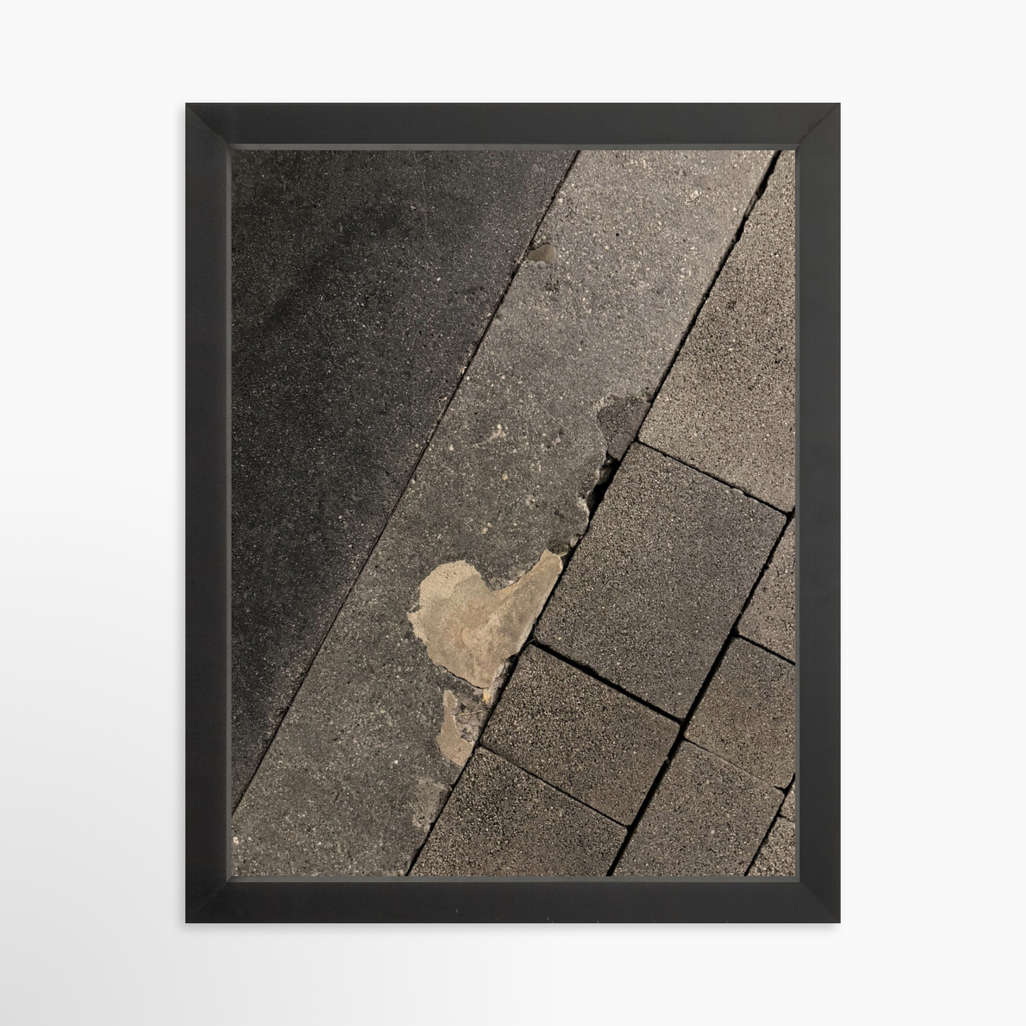11" x 14" / Black / No Mat
