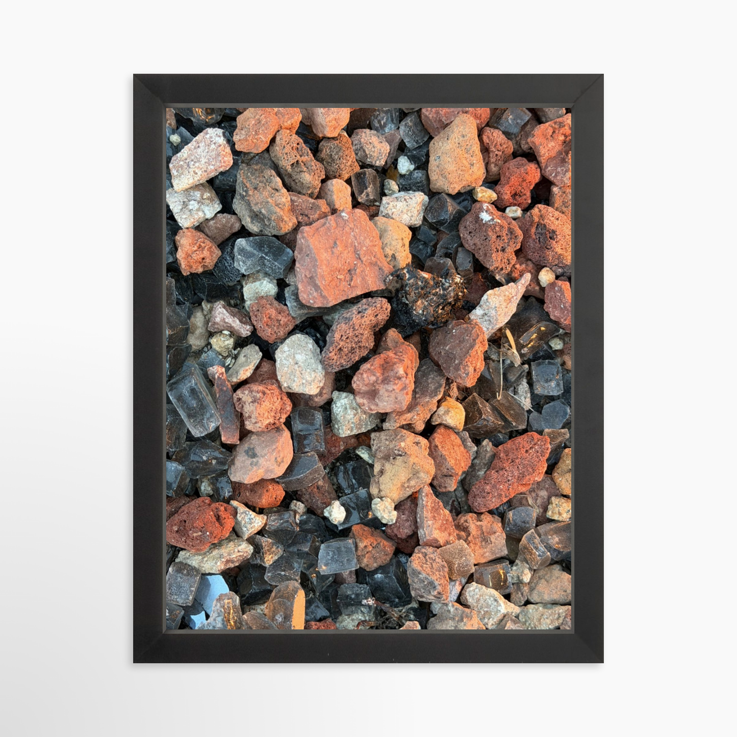 11" x 14" / Black / No Mat