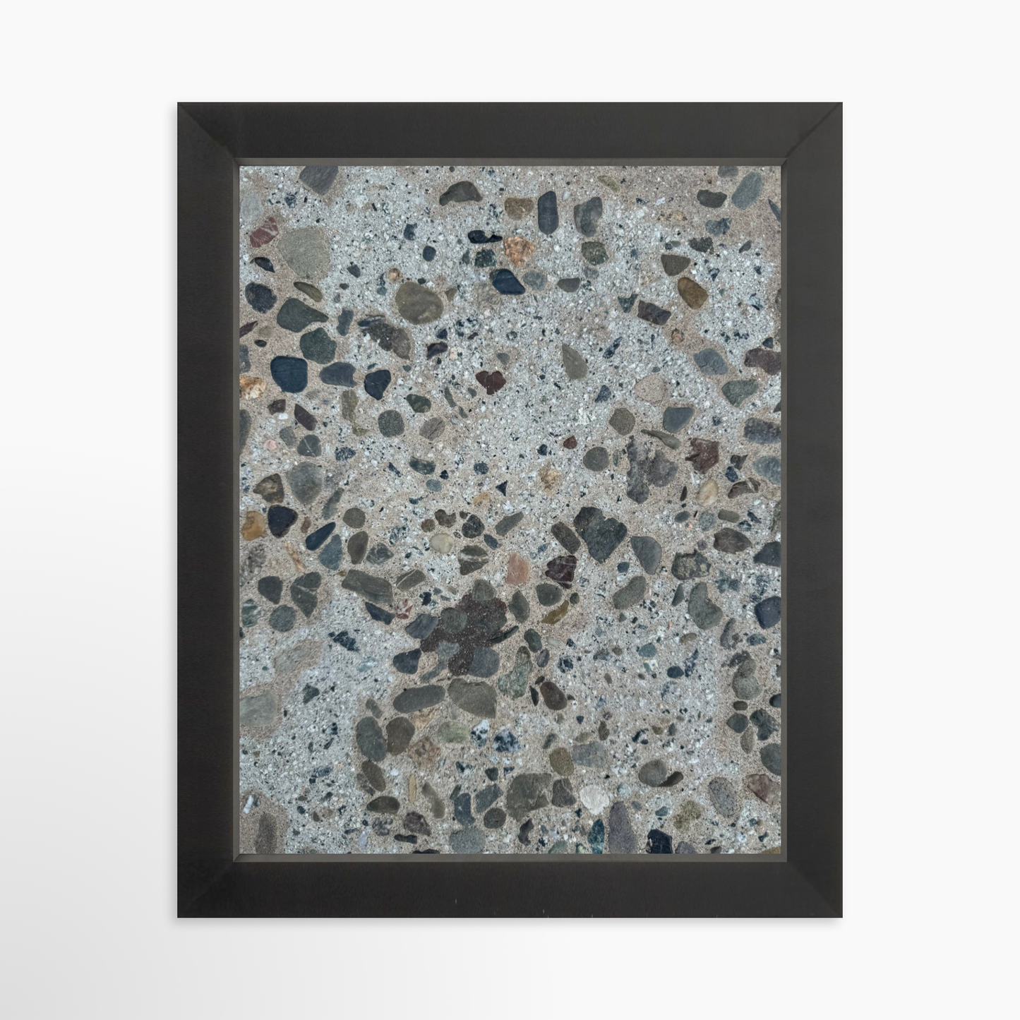 8" x  10" / Black / No Mat
