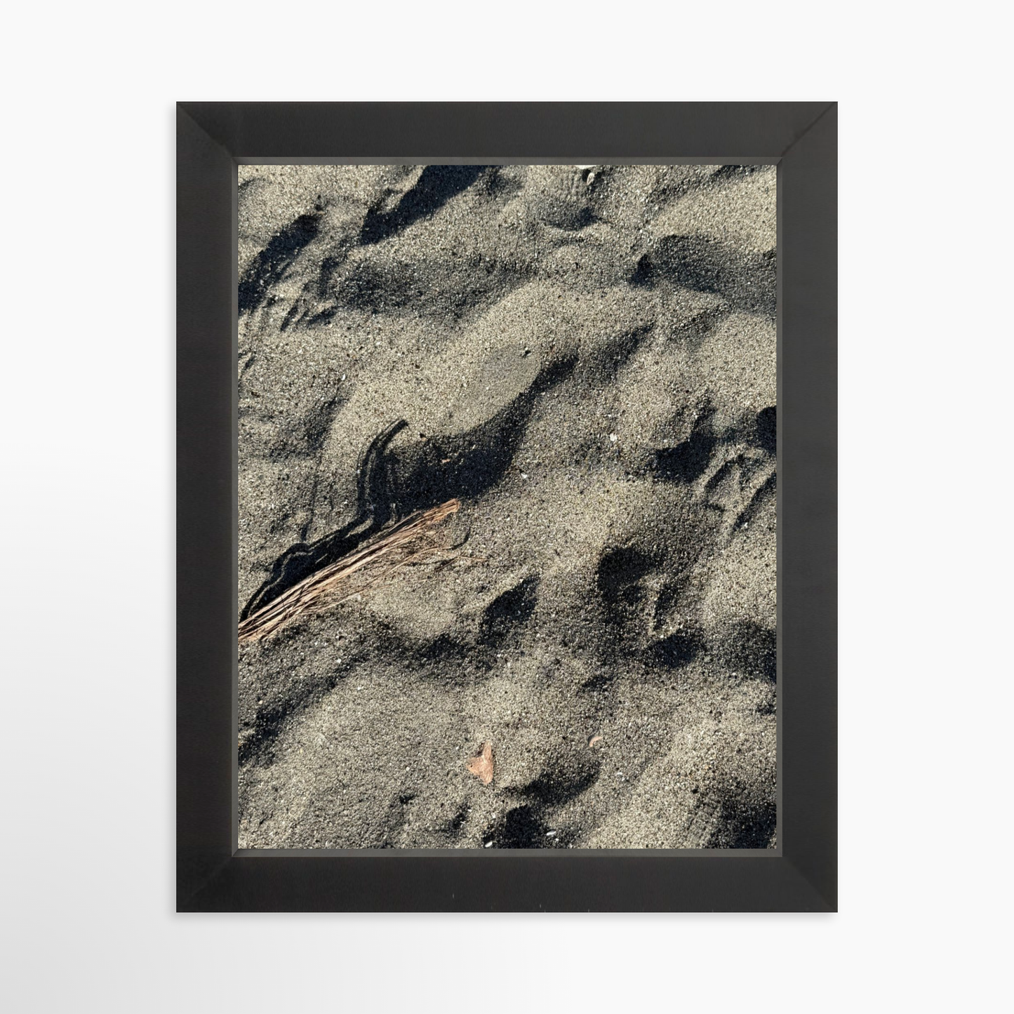 8" x  10" / Black / No Mat