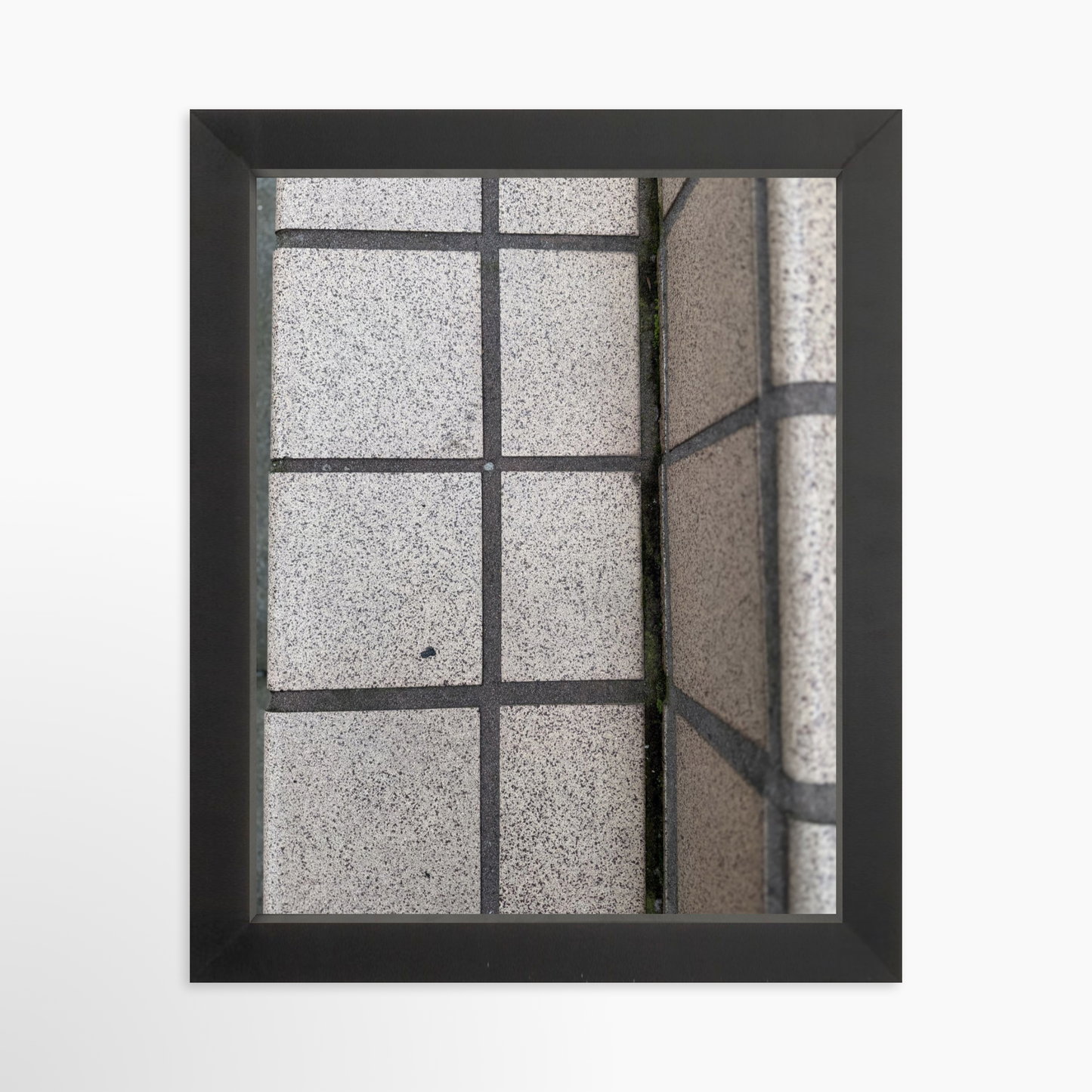 8" x  10" / Black / No Mat