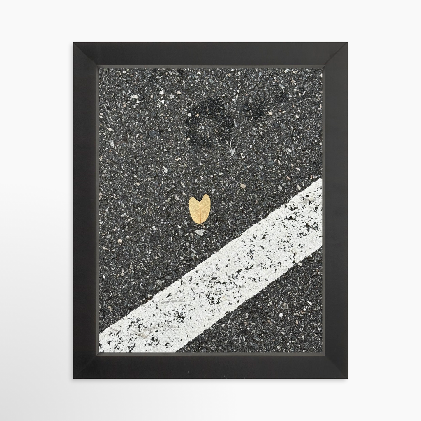 8" x  10" / Black / No Mat