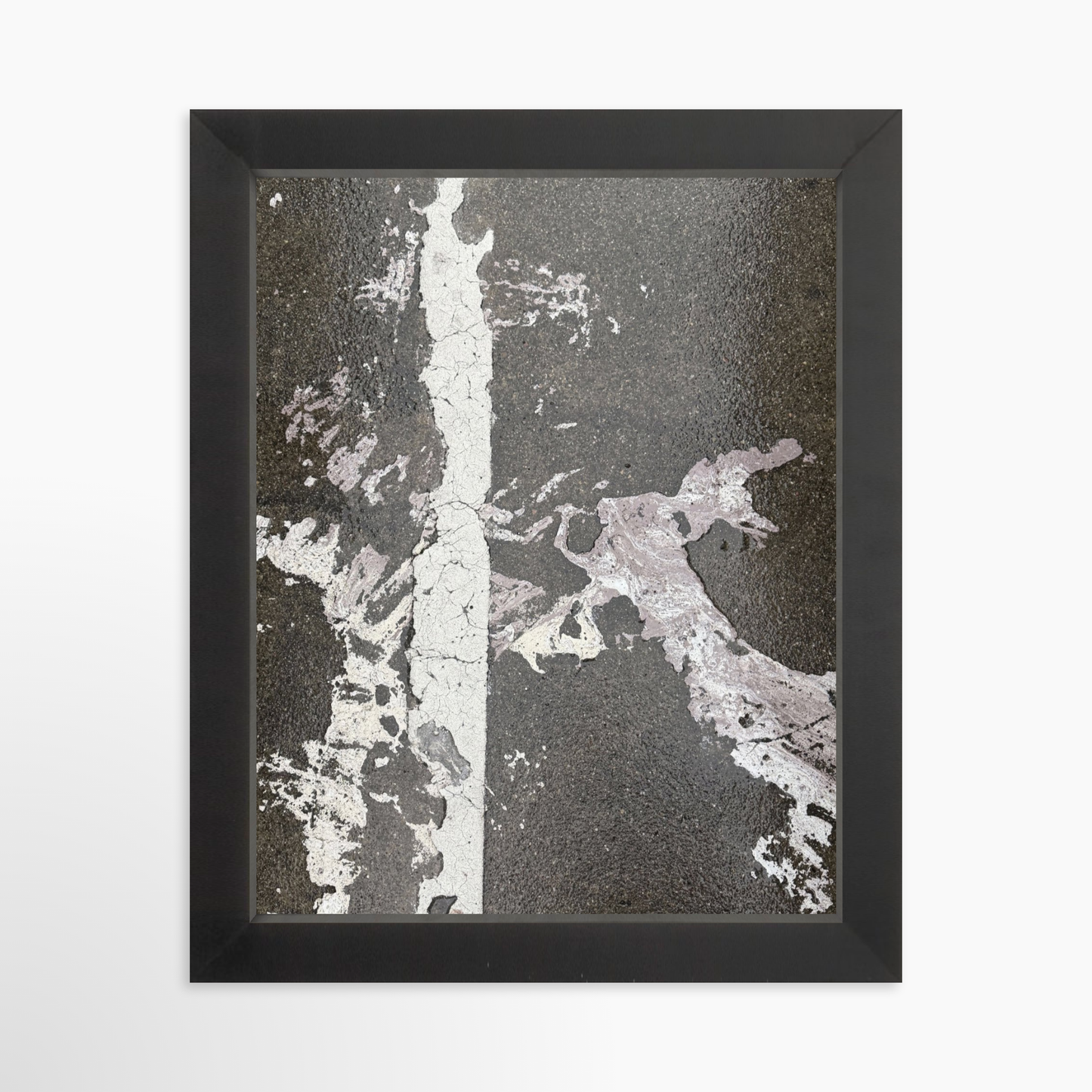 8" x  10" / Black / No Mat