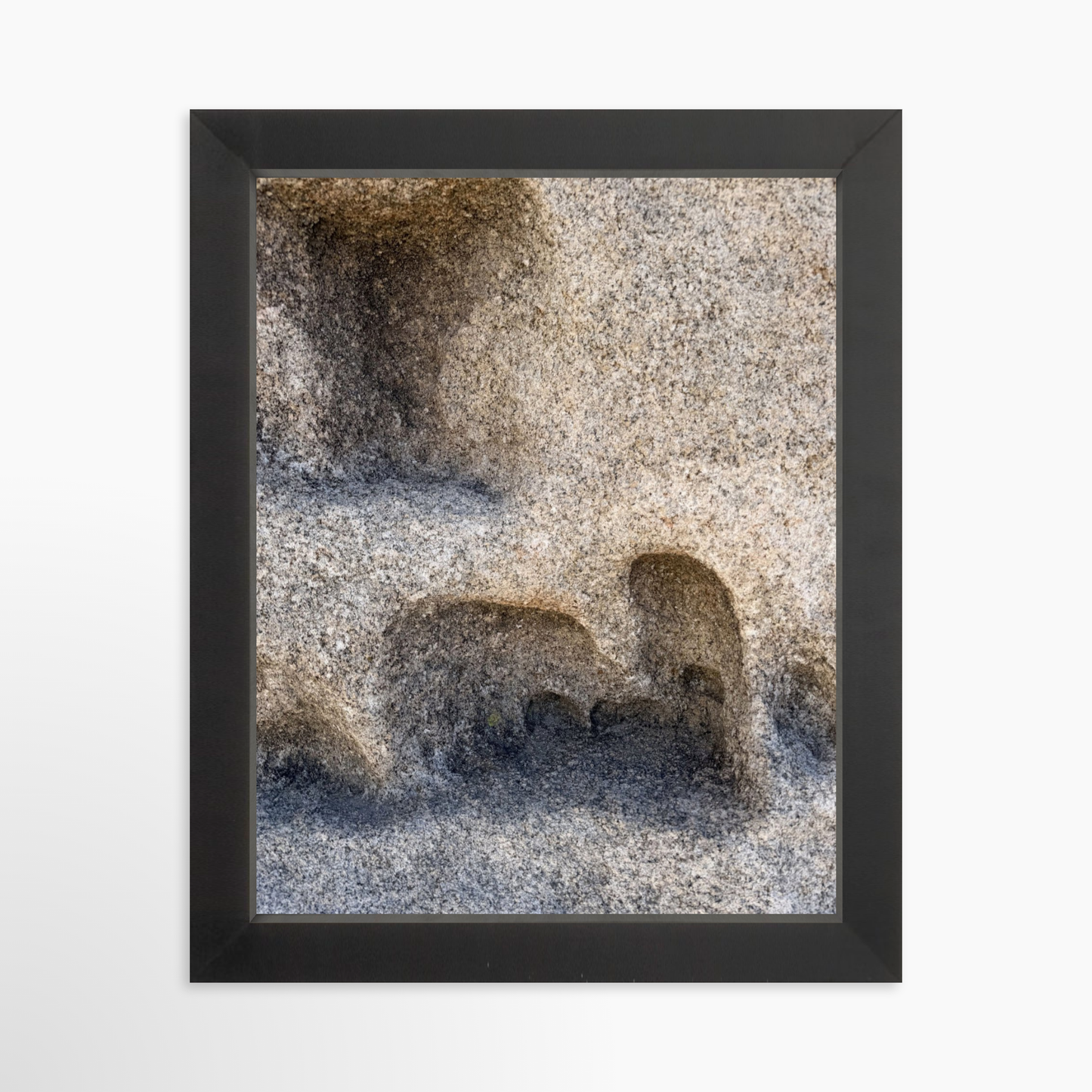 8" x  10" / Black / No Mat