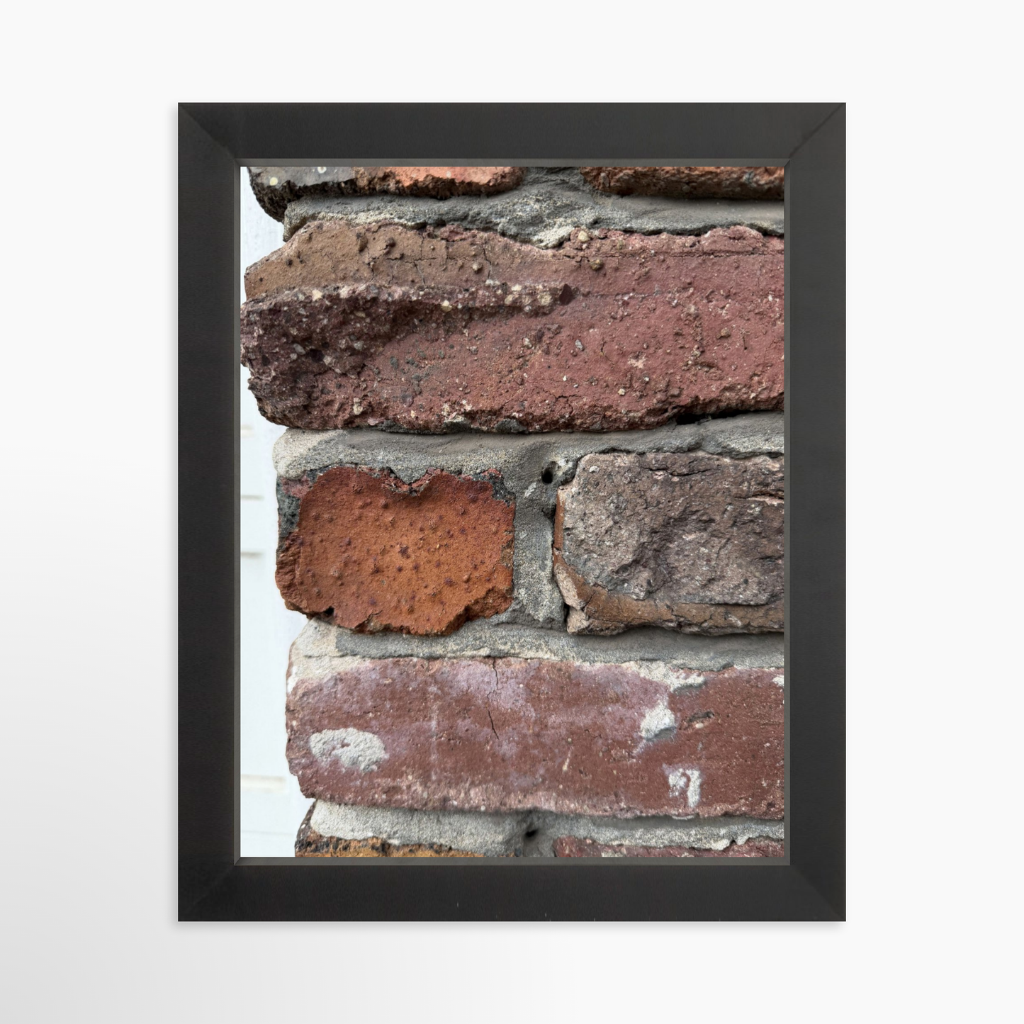 8" x  10" / Black / No Mat