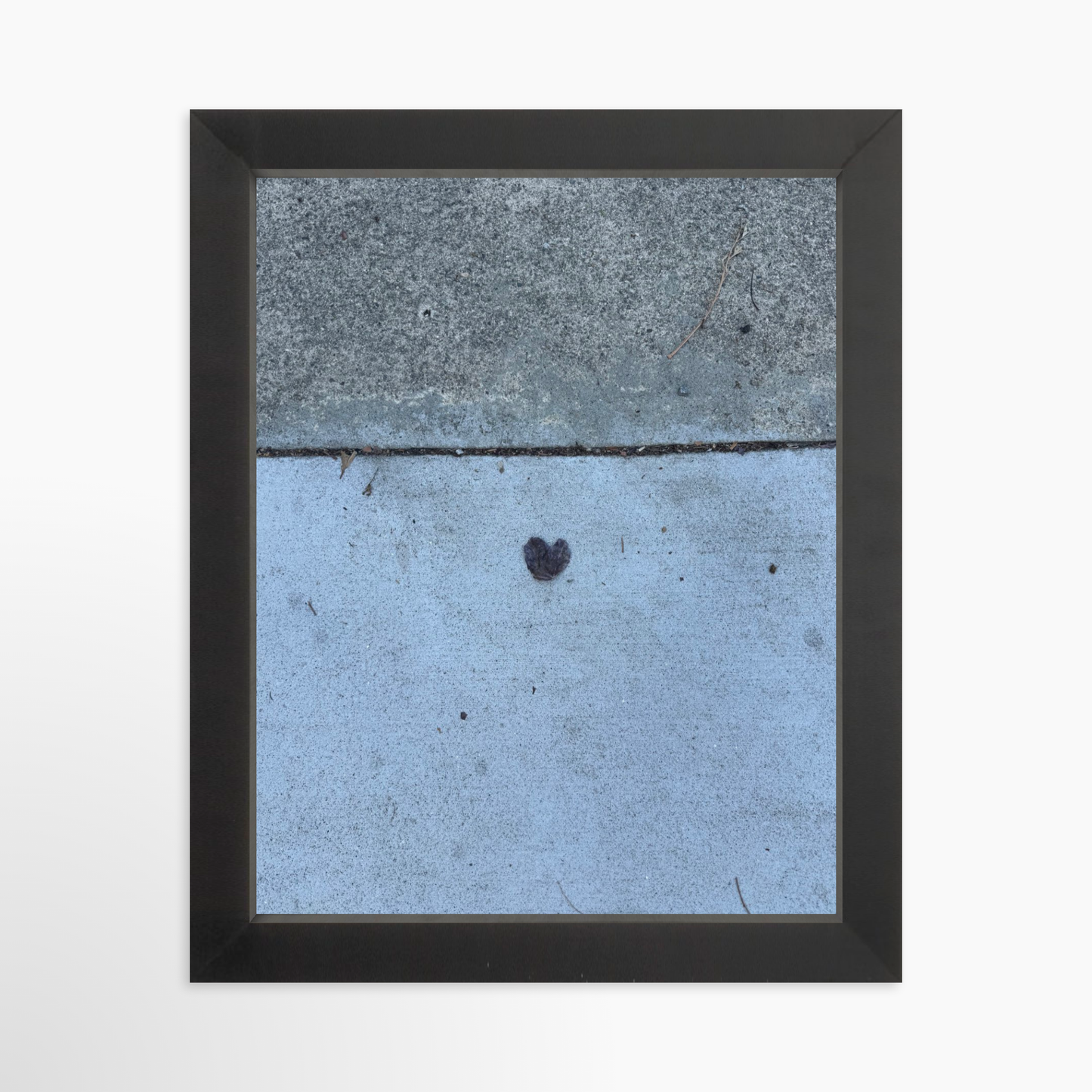 8" x  10" / Black / No Mat