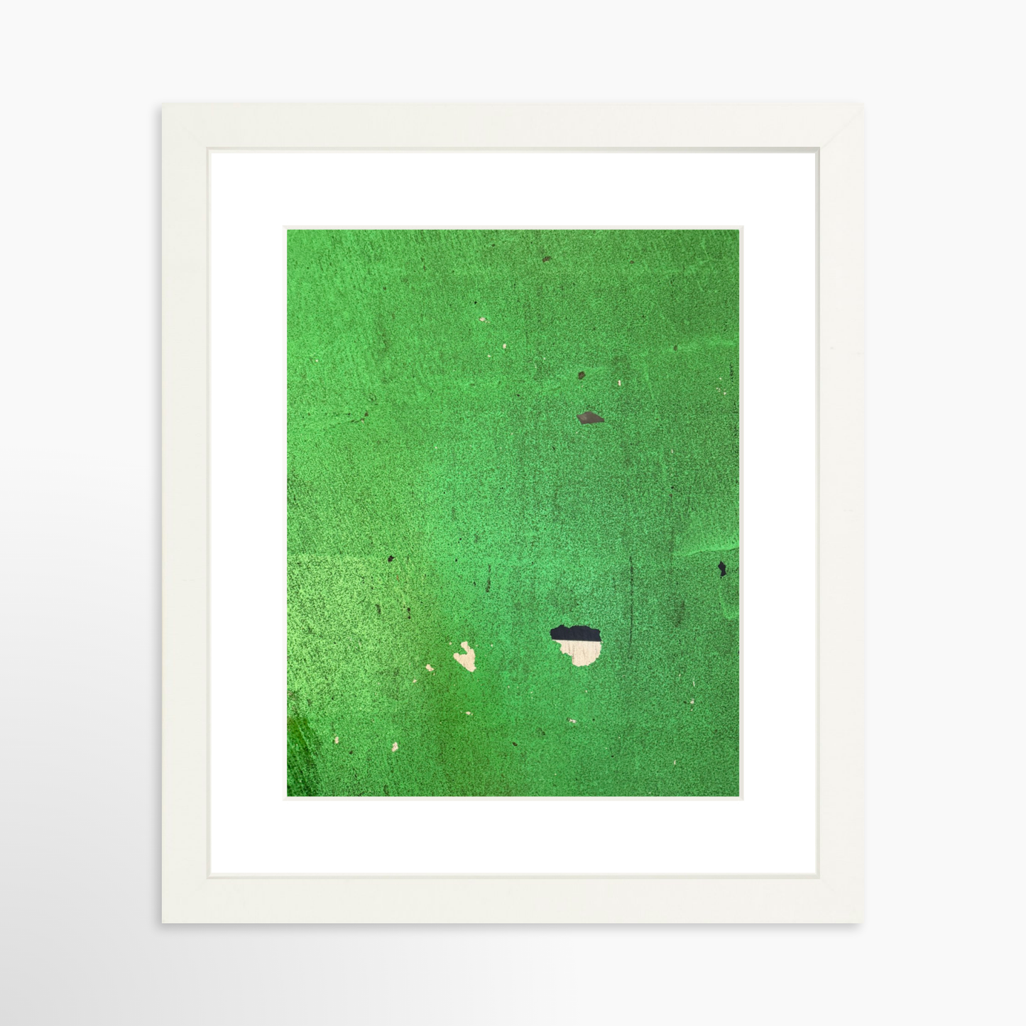 8" x  10" / White / Mat