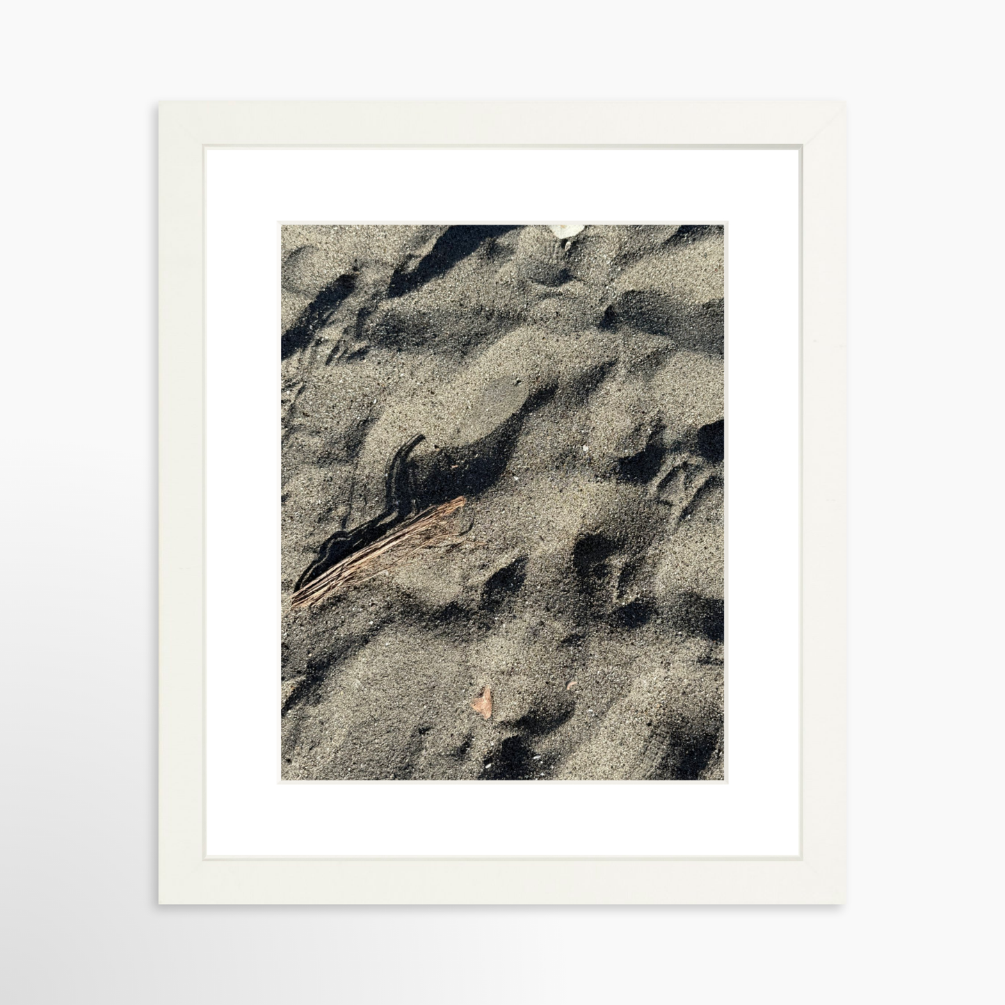 8" x  10" / White / Mat