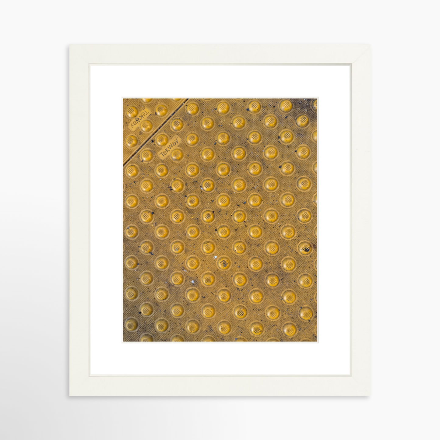 8" x  10" / White / Mat