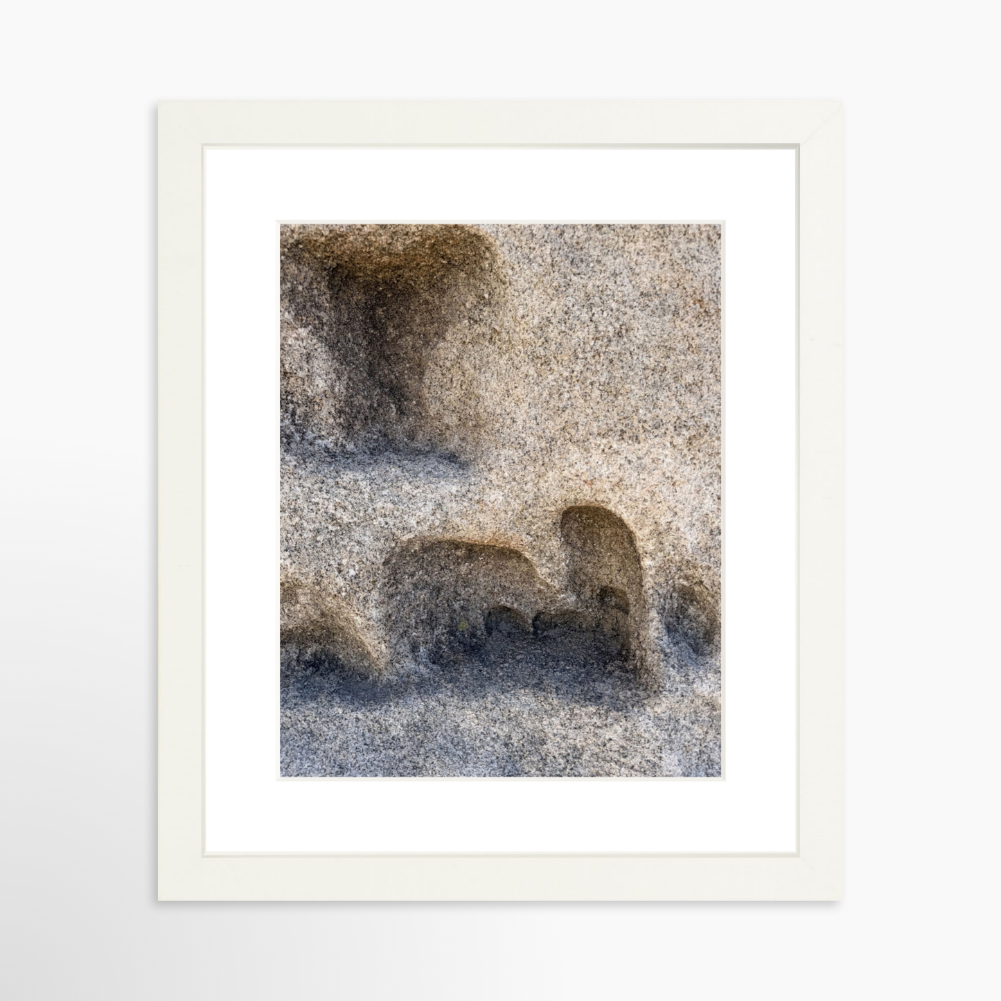 8" x  10" / White / Mat