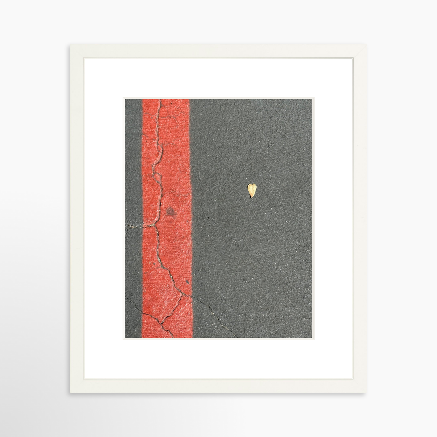 11" x 14" / White / Mat