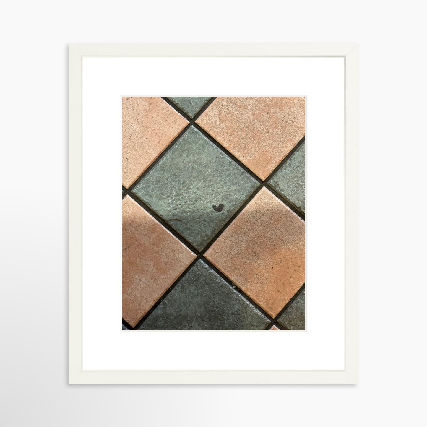 11" x 14" / White / Mat