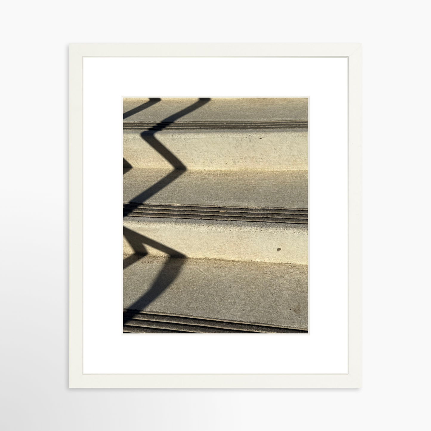 11" x 14" / White / Mat
