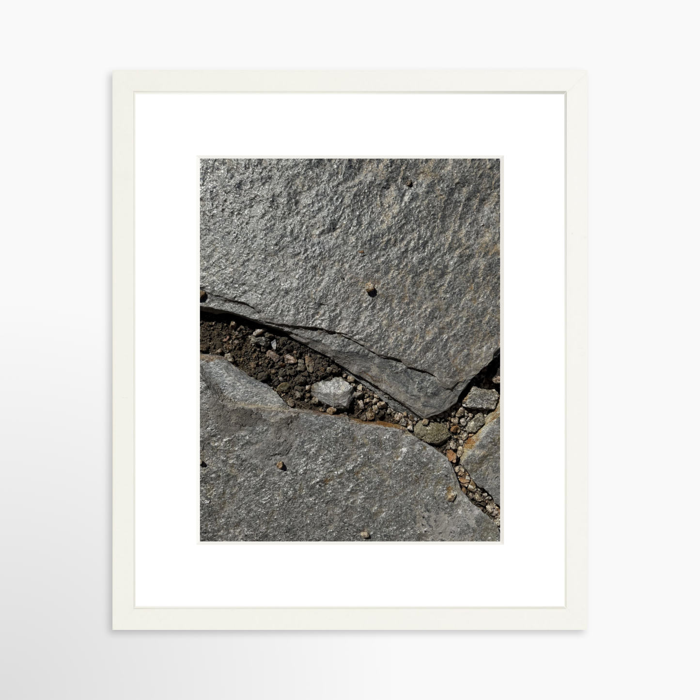 11" x 14" / White / Mat