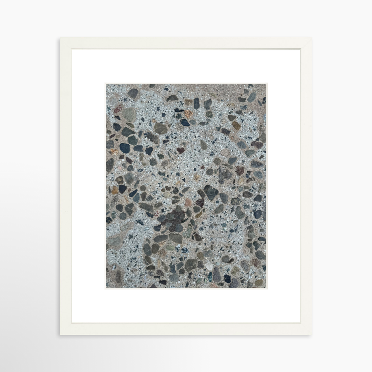 11" x 14" / White / Mat