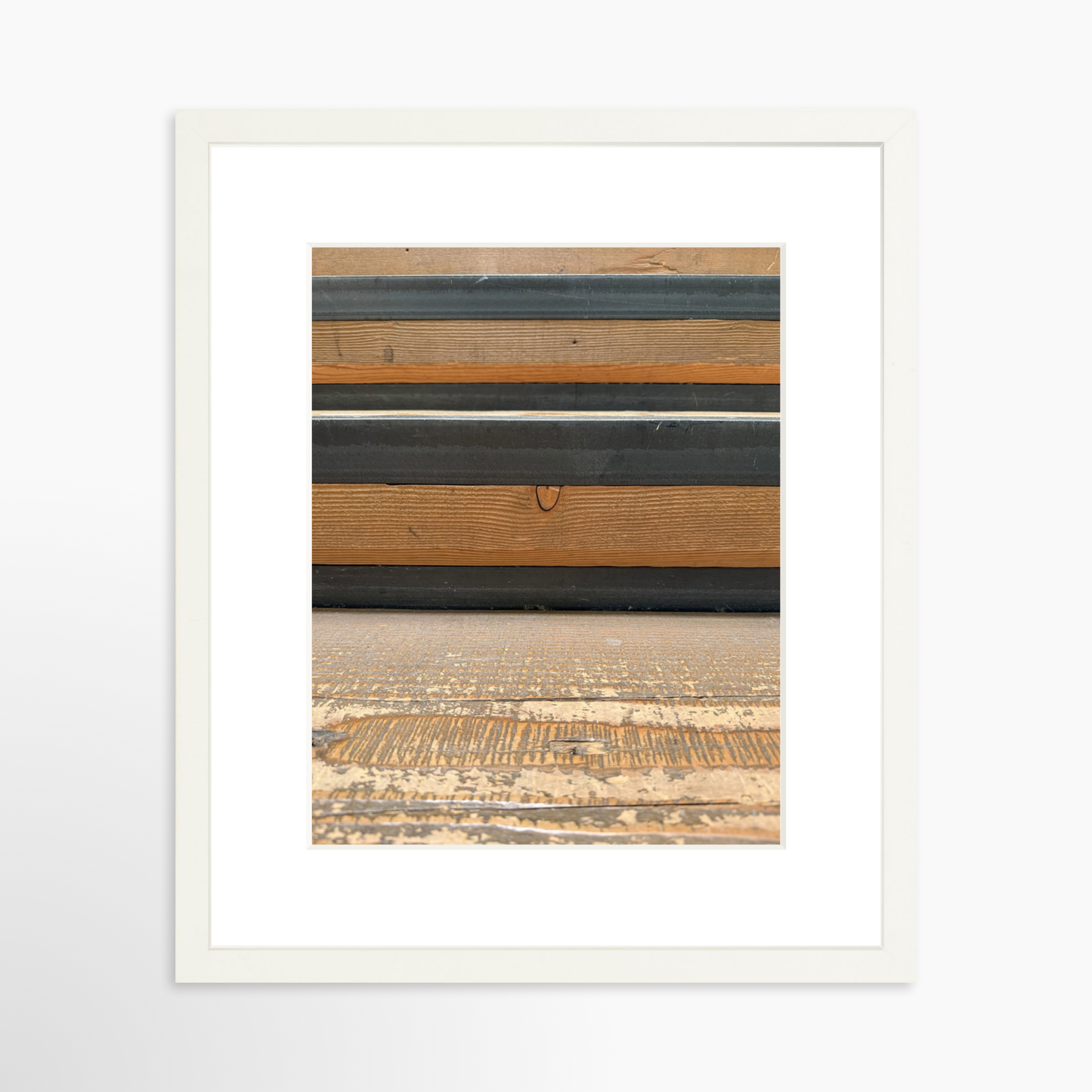 11" x 14" / White / Mat