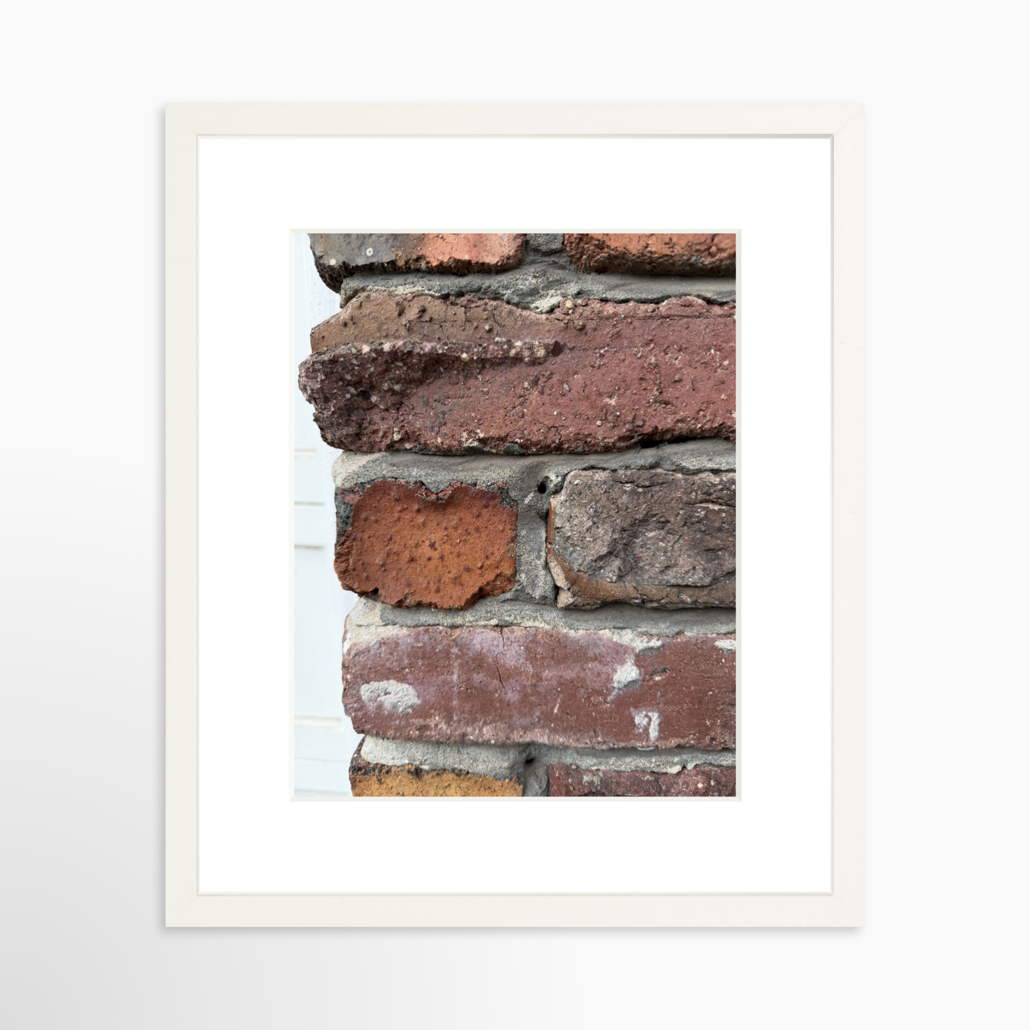 11" x 14" / White / Mat