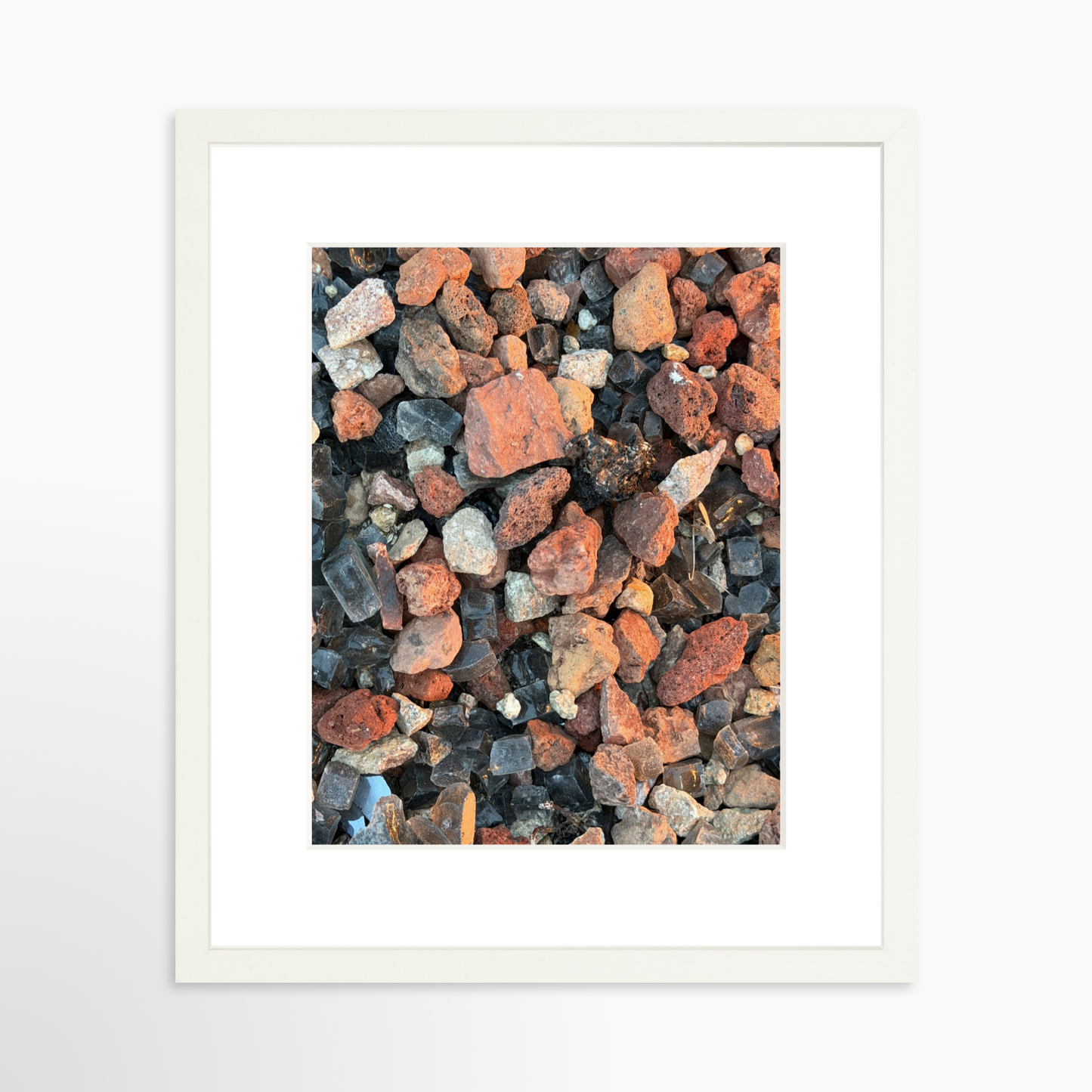 11" x 14" / White / Mat