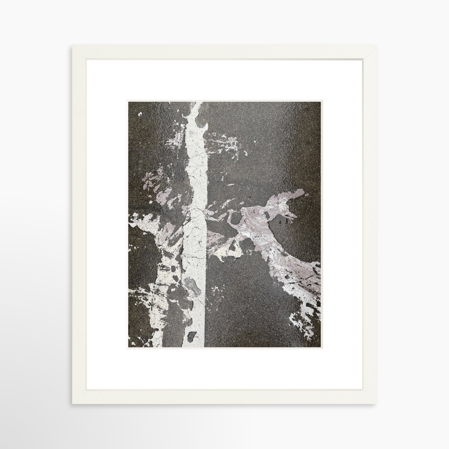 11" x 14" / White / Mat