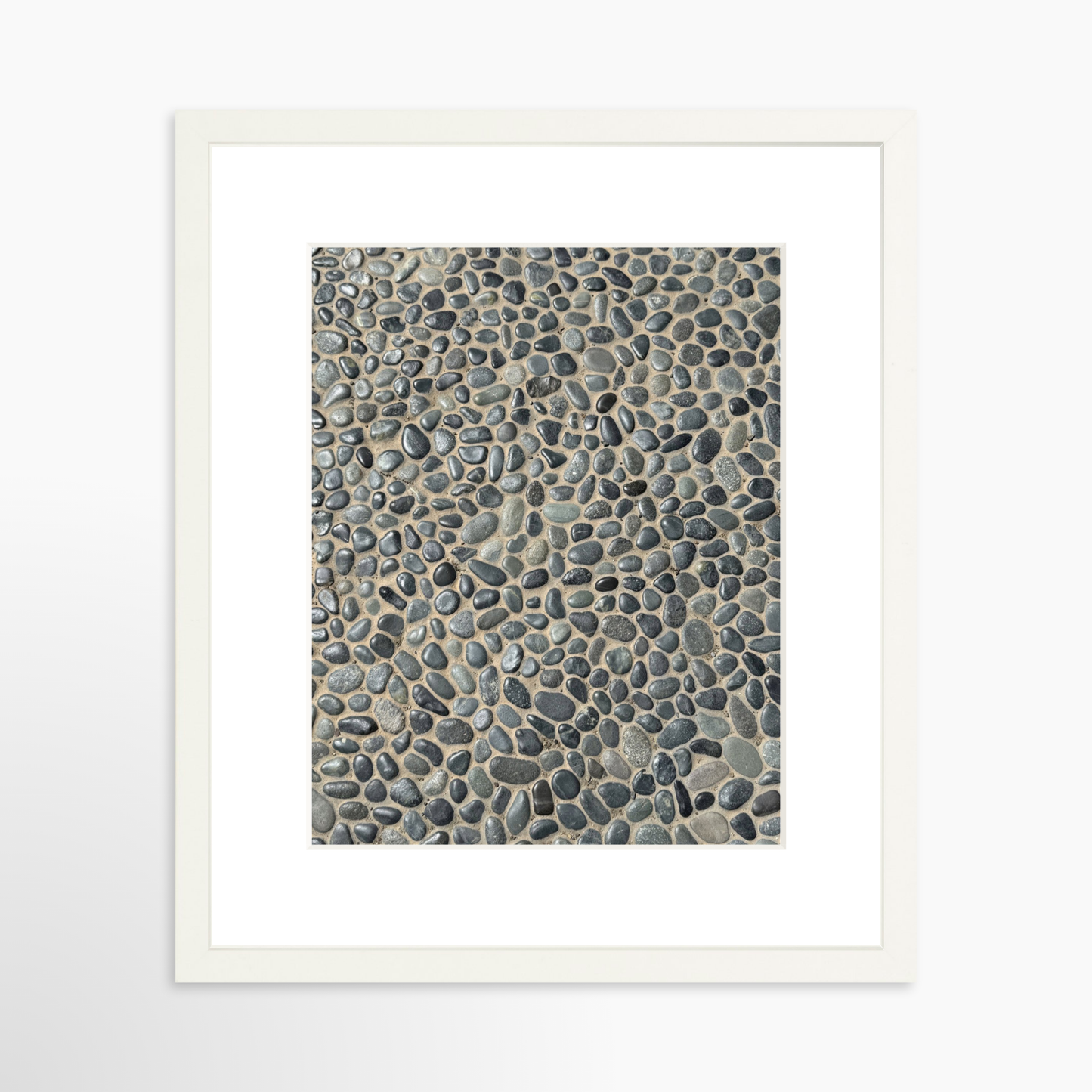 11" x 14" / White / Mat