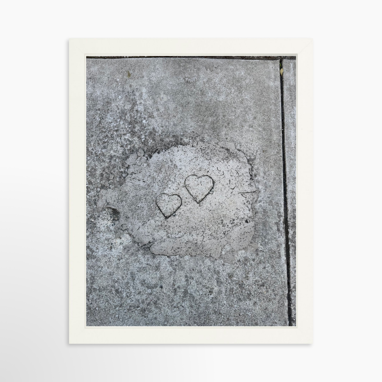 11" x 14" / White / No Mat
