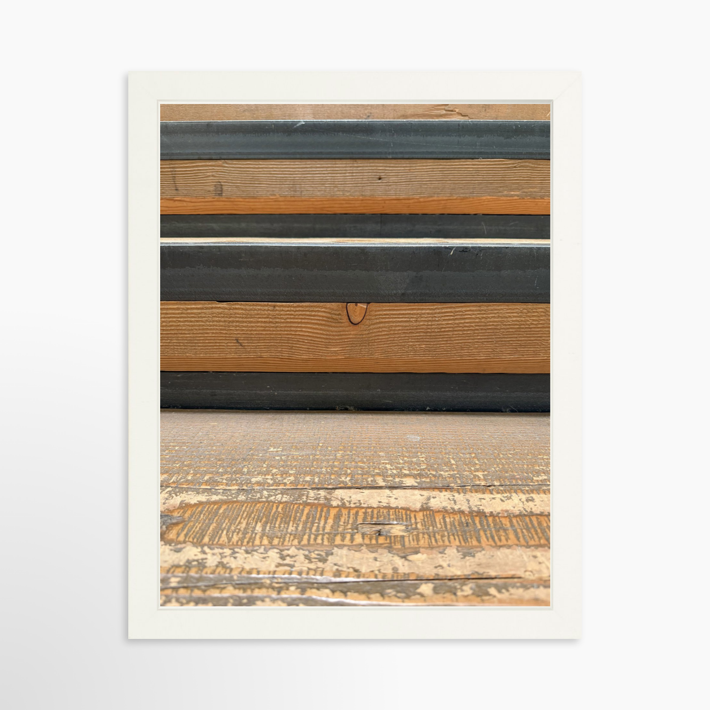 11" x 14" / White / No Mat