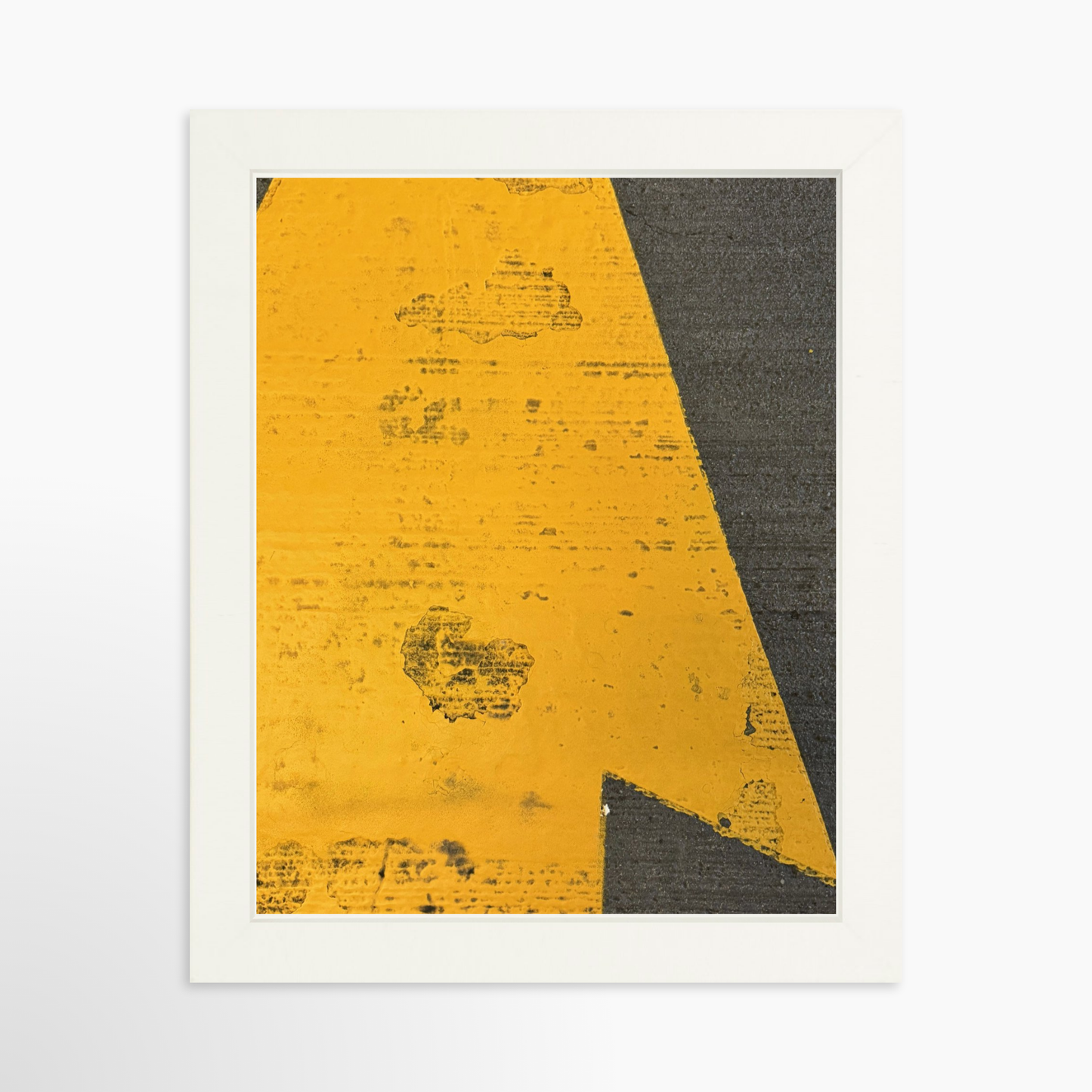 8" x  10" / White / No Mat