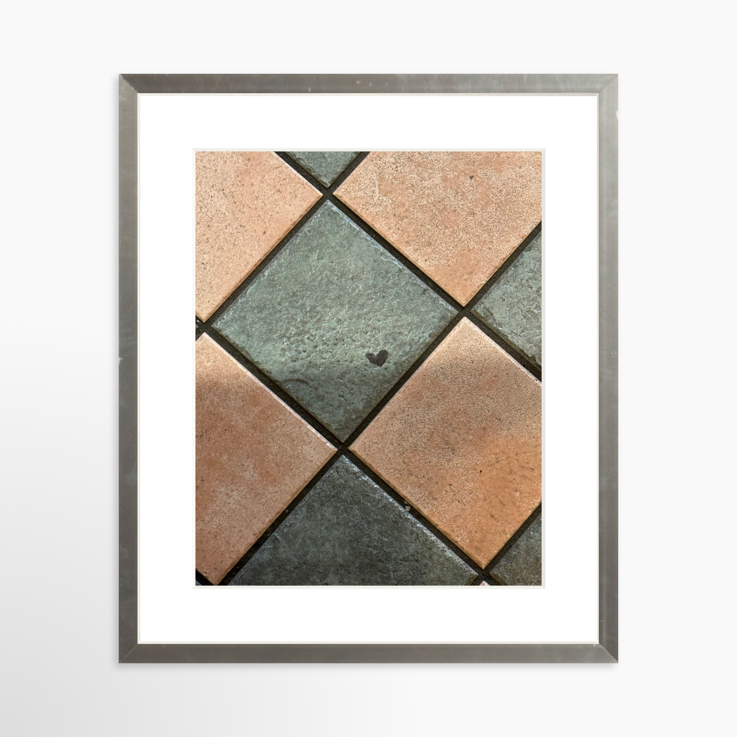 8" x  10" / Silver / Mat