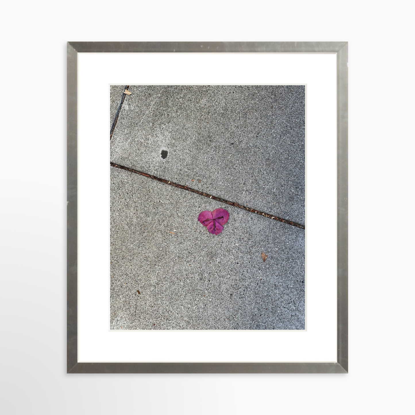 8" x  10" / Silver / Mat