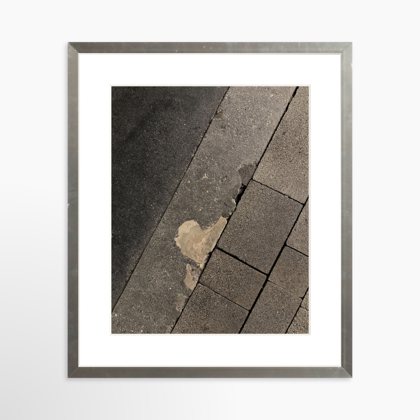 8" x  10" / Silver / Mat