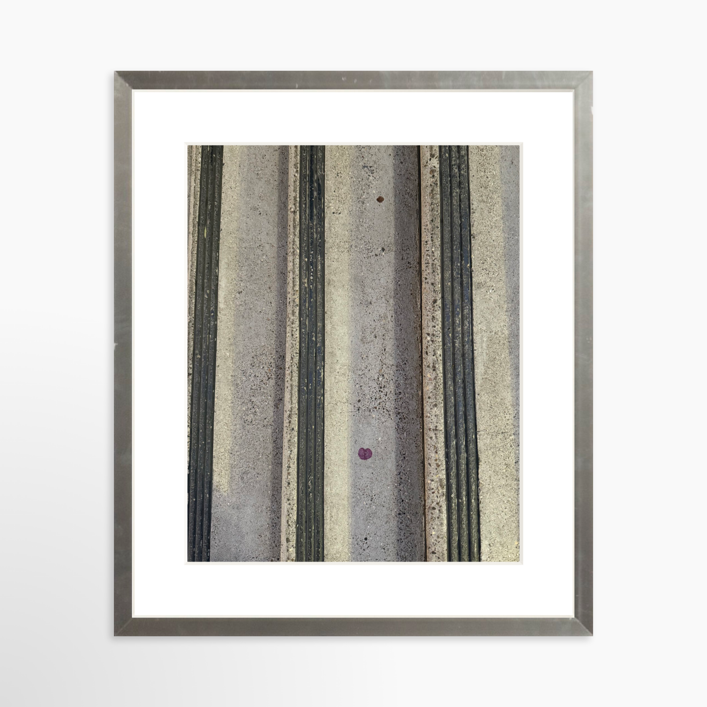 8" x  10" / Silver / Mat