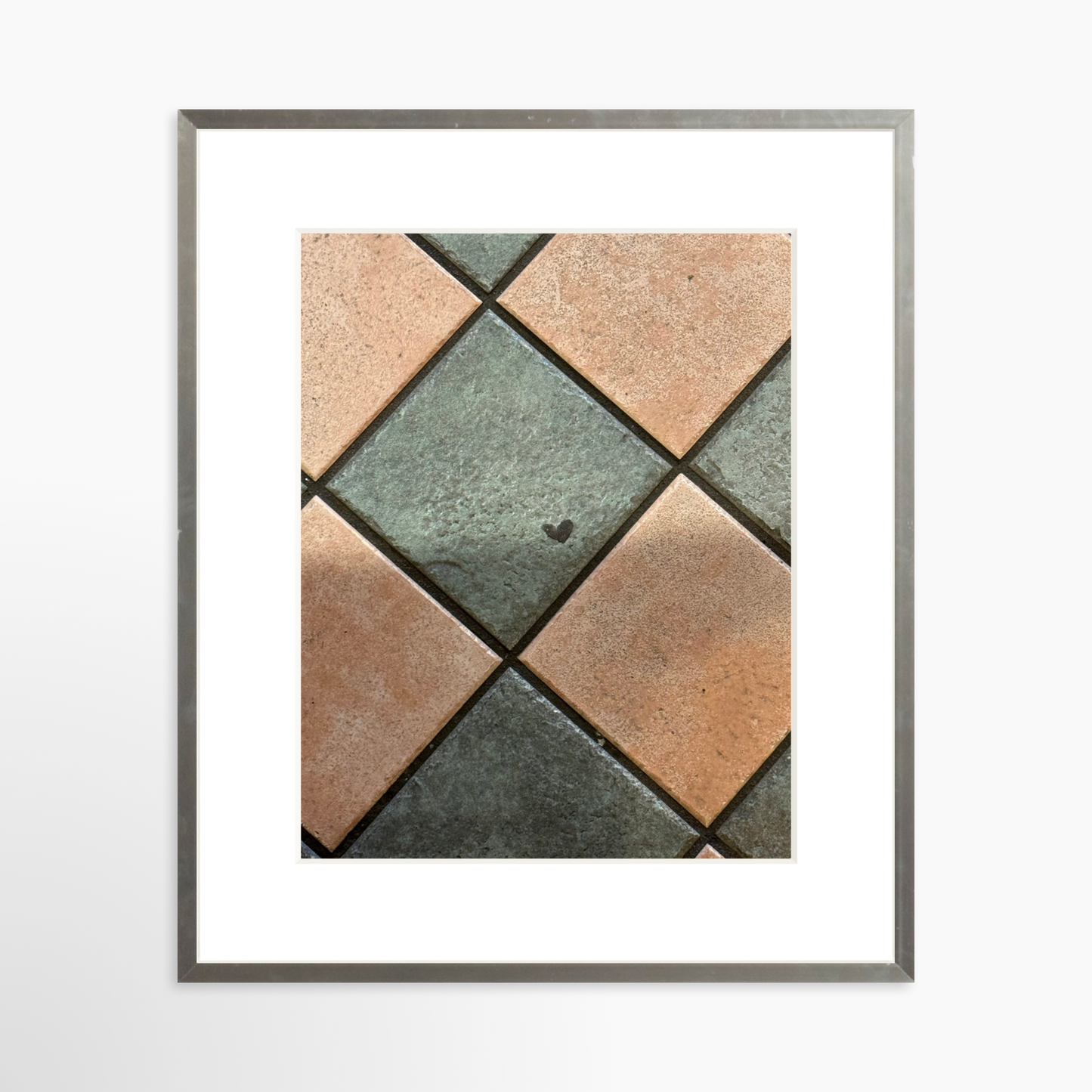 11" x 14" / Silver / Mat