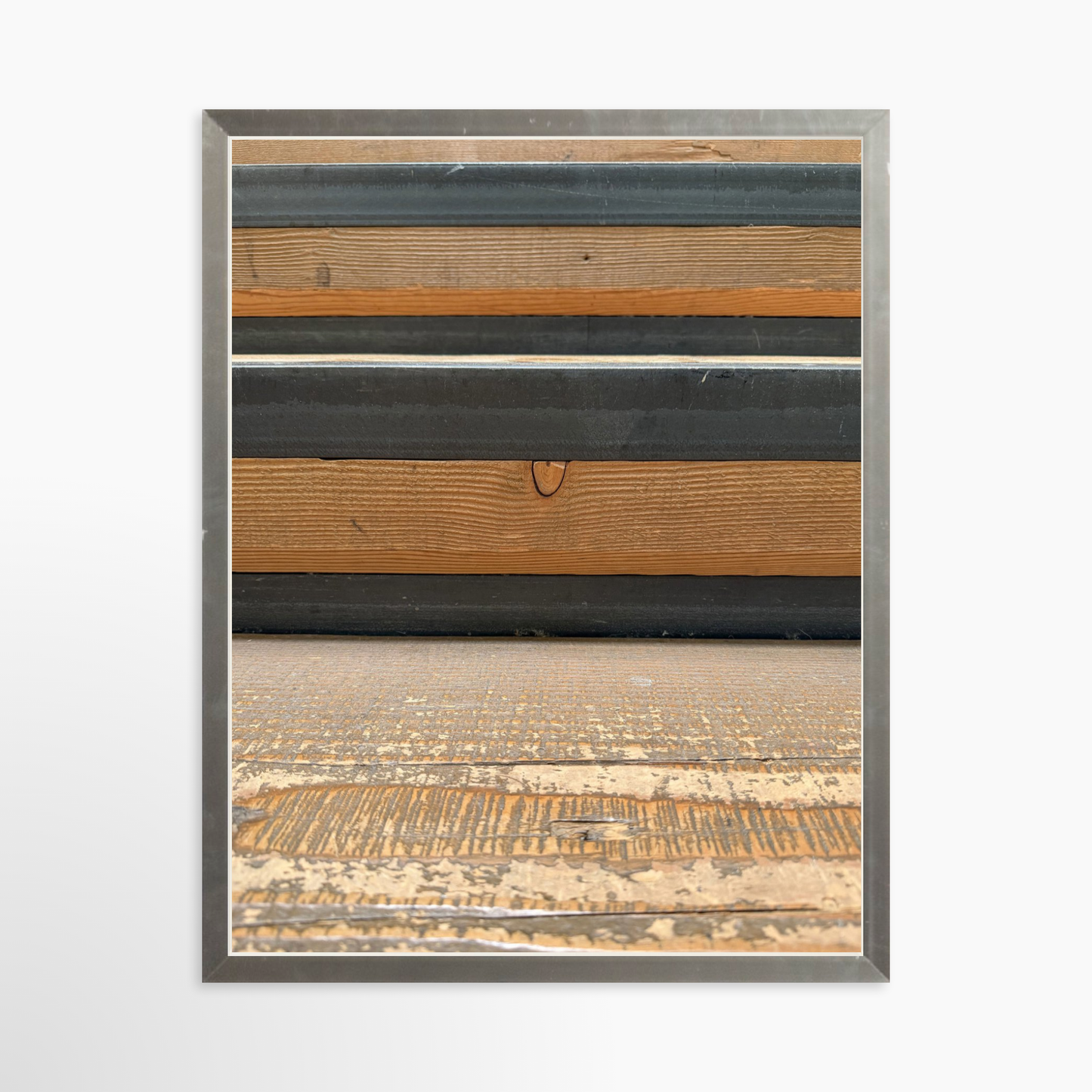 11" x 14" / Silver / No Mat