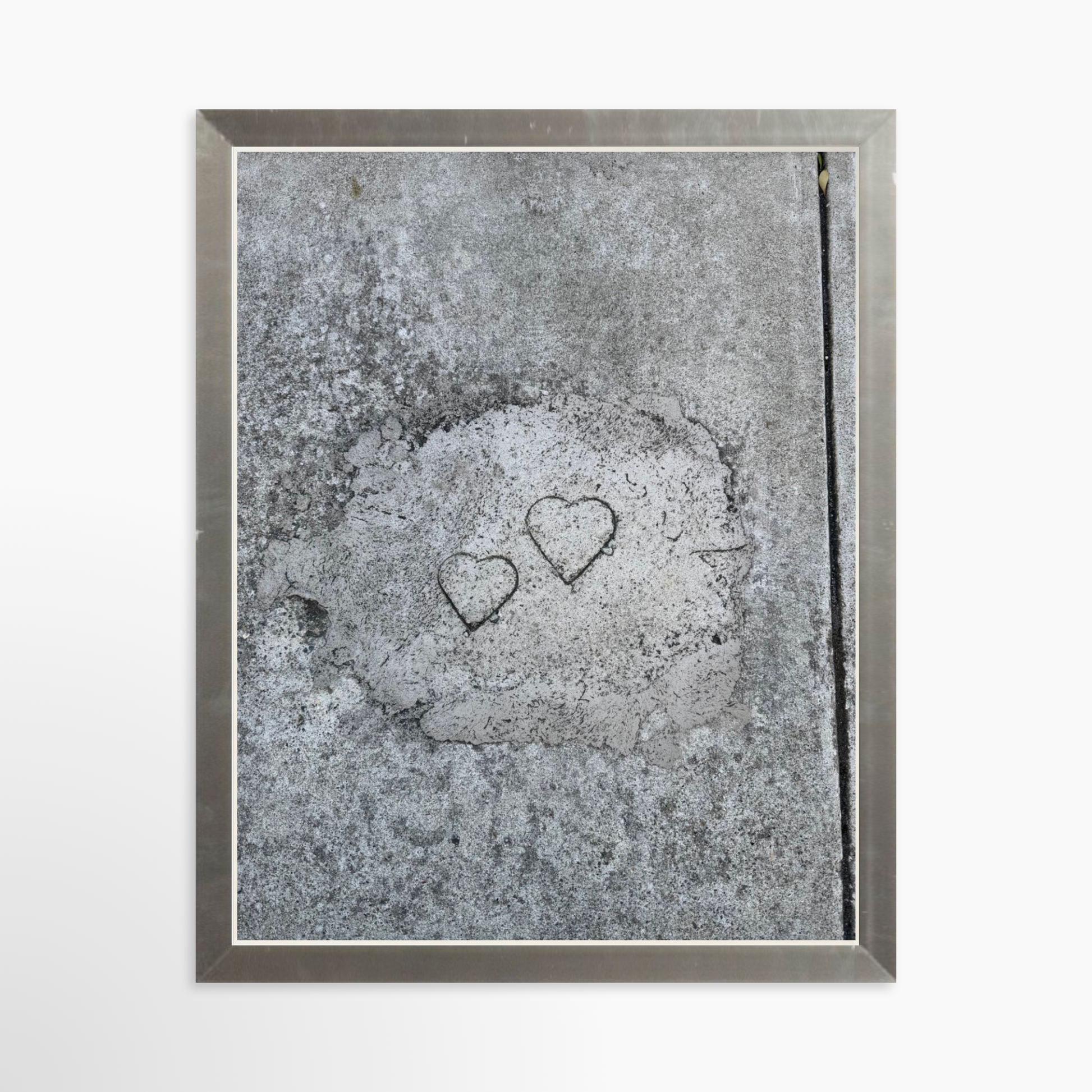 8" x  10" / Silver / No Mat
