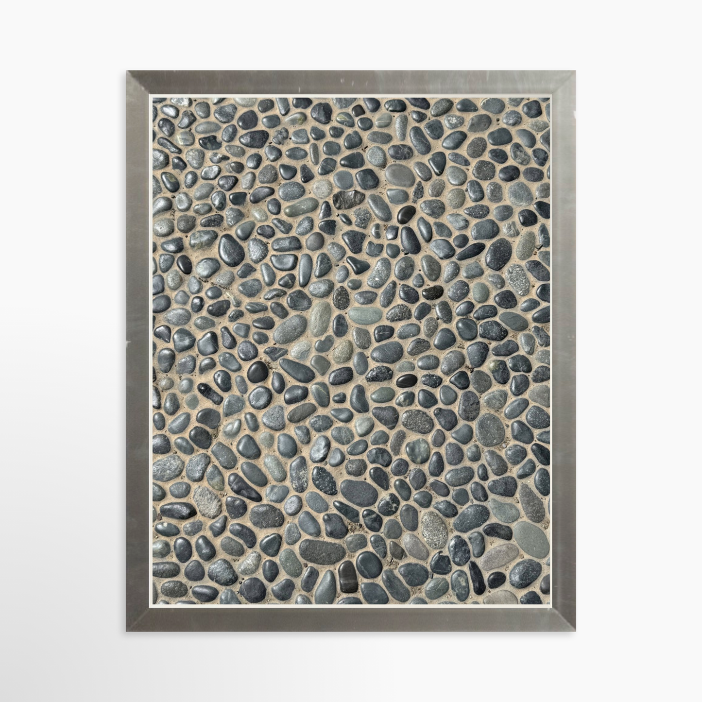 8" x  10" / Silver / No Mat