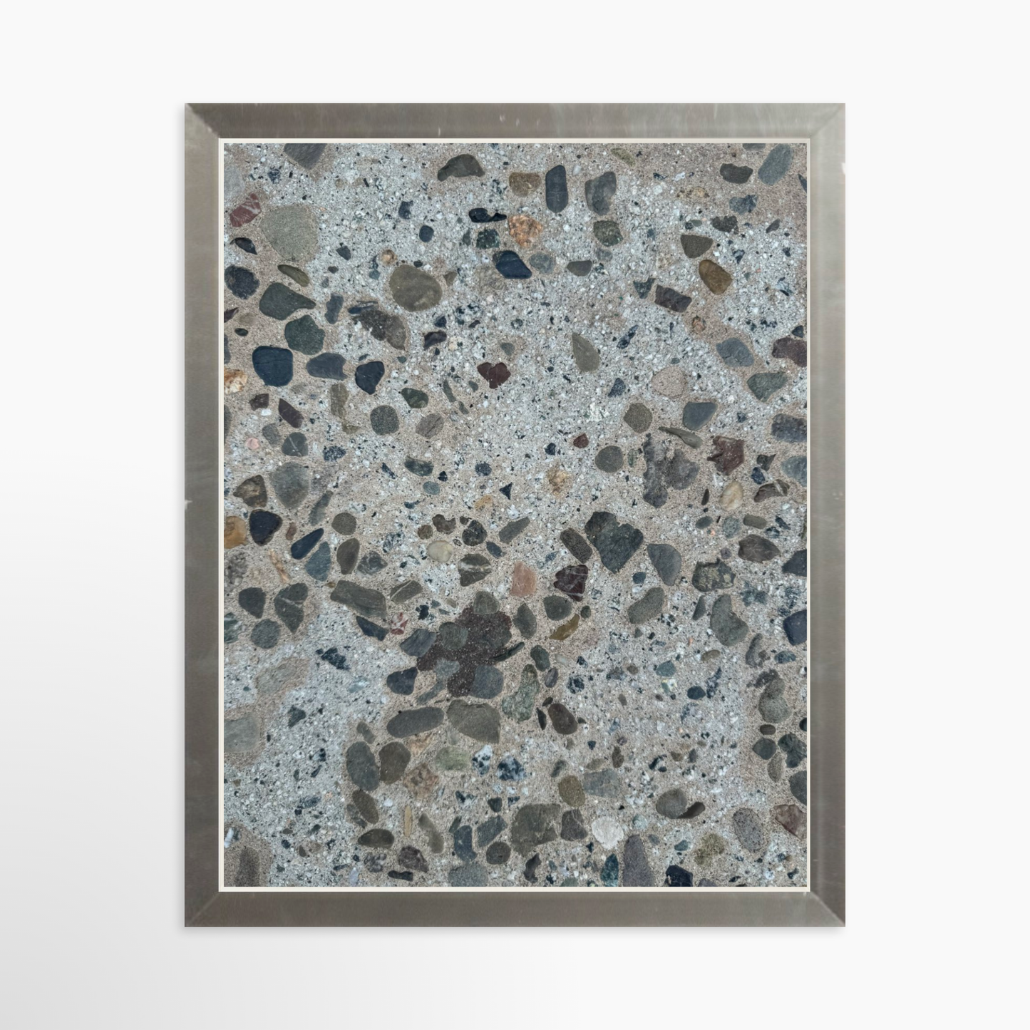 8" x  10" / Silver / No Mat