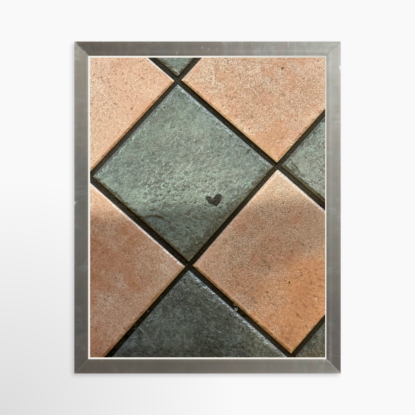 8" x  10" / Silver / No Mat