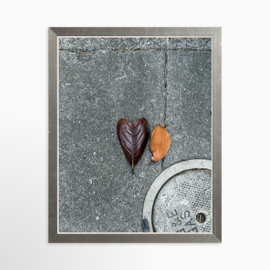 8" x  10" / Silver / No Mat